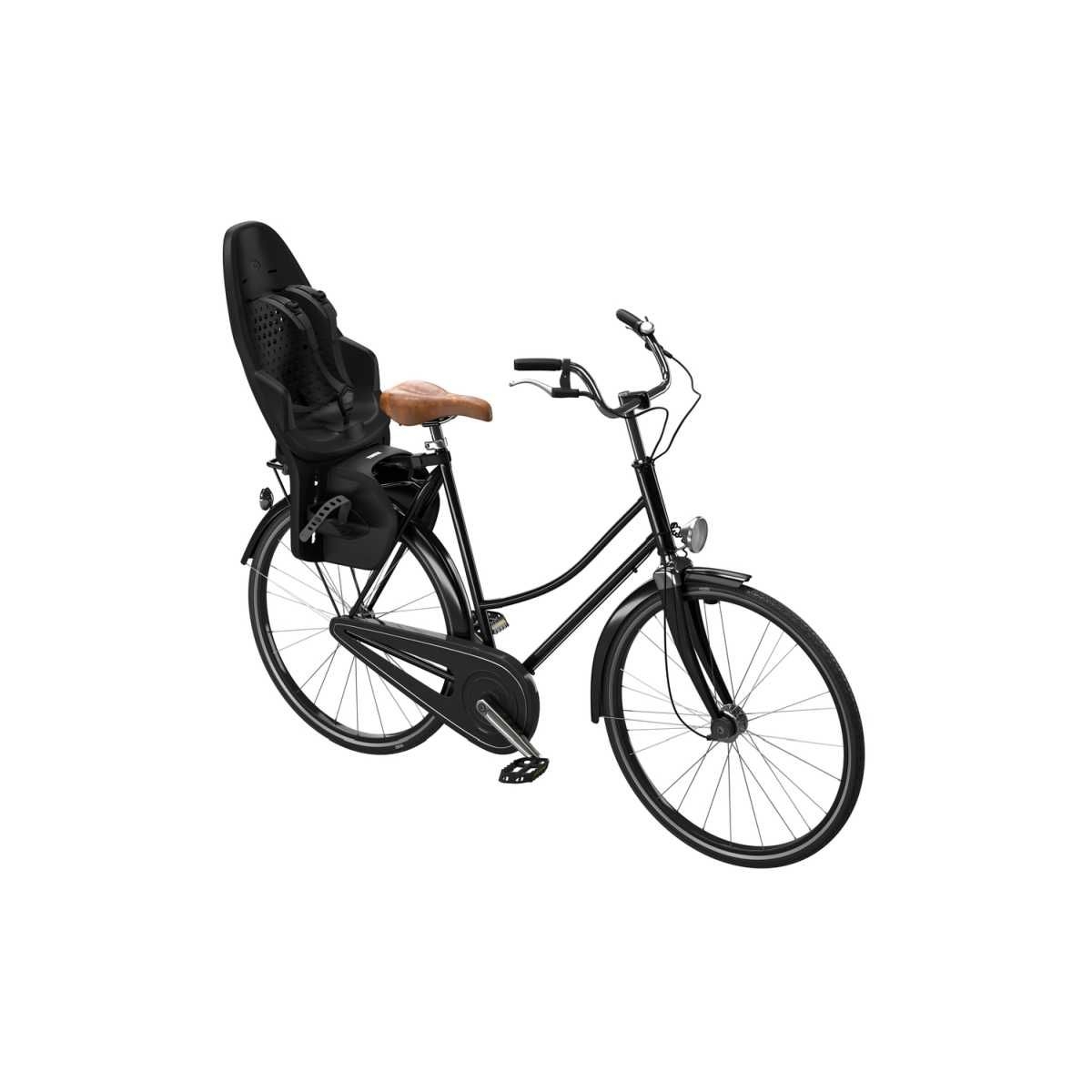 THULE Yepp 2 Maxi Fahrradkindersitz Gepaecktraeger Black - 12021201