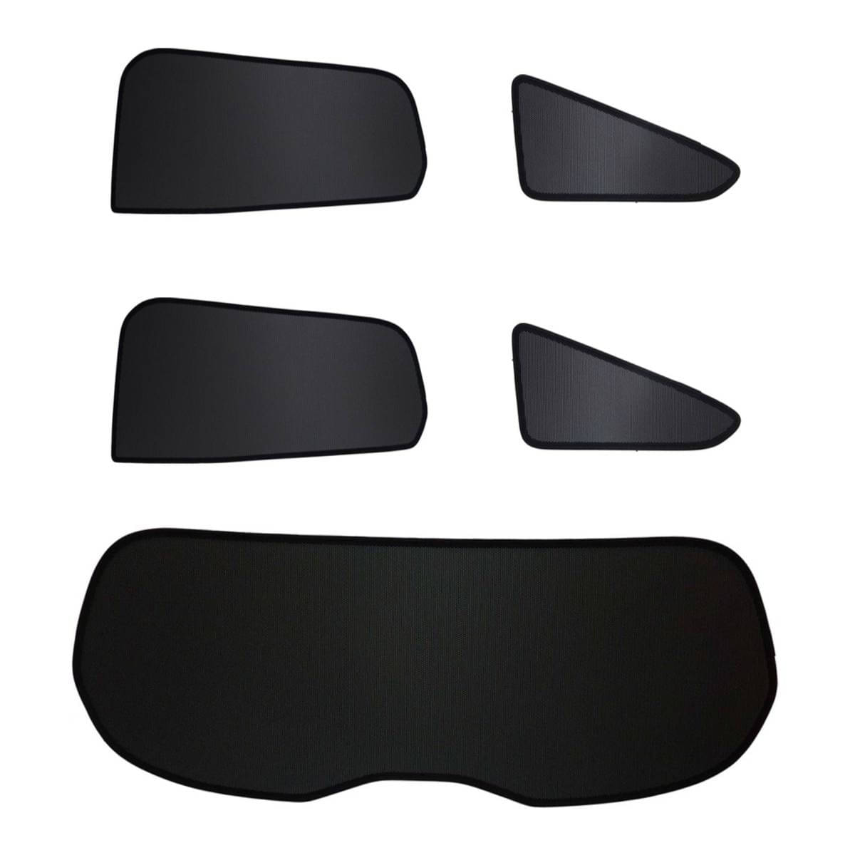 WINDESA SunClip Sonnenschutz - Sichtschutz Ford Focus Bj. 2018-2025 Set ABC - sun-10387abc