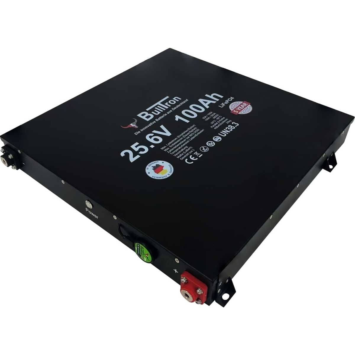 BULLTRON Lithium-Batterie POLAR 100Ah 24V Slim inkl. BMS 150A Dauerstrom & App BULLTRON Lithium-Batterie POLAR 100Ah 24V Slim inkl. BMS 150A Dauerstrom - App - LI100B150-24-SLP