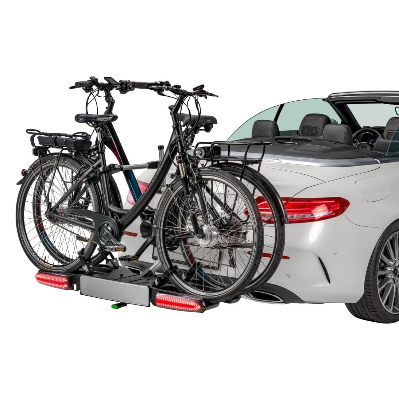 MFT compact 2e-1 Fix4Bike 4203 Fahrradtraeger 2er faltbar erweiterbar inkl. Tasche Modell 2025 4203