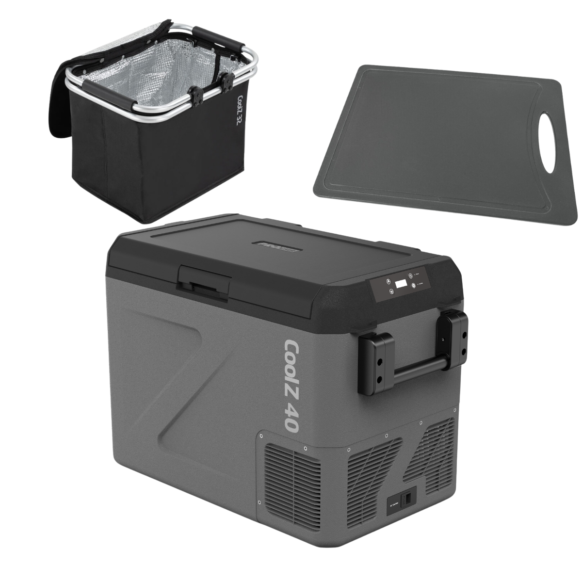 PRO USER Kompressor Kuehlbox CoolZ 40- 12-24-230 V- 40 L - 20411
