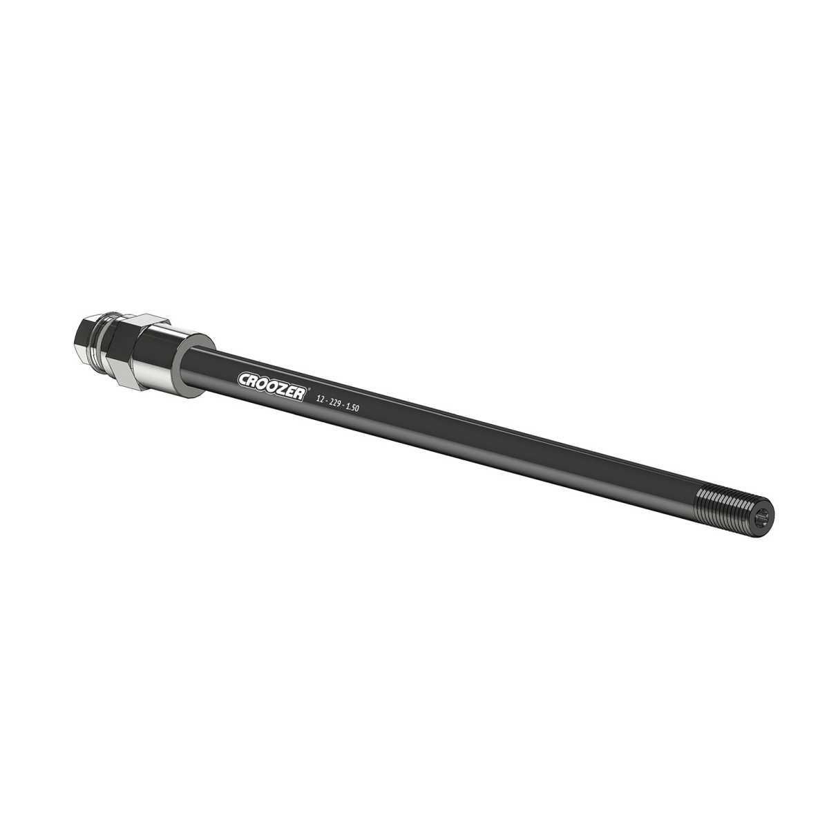 CROOZER Steckachsadapter Gewindesteigung 1.50 - Laenge 223-229 mm- Adapterkopf - 122530718