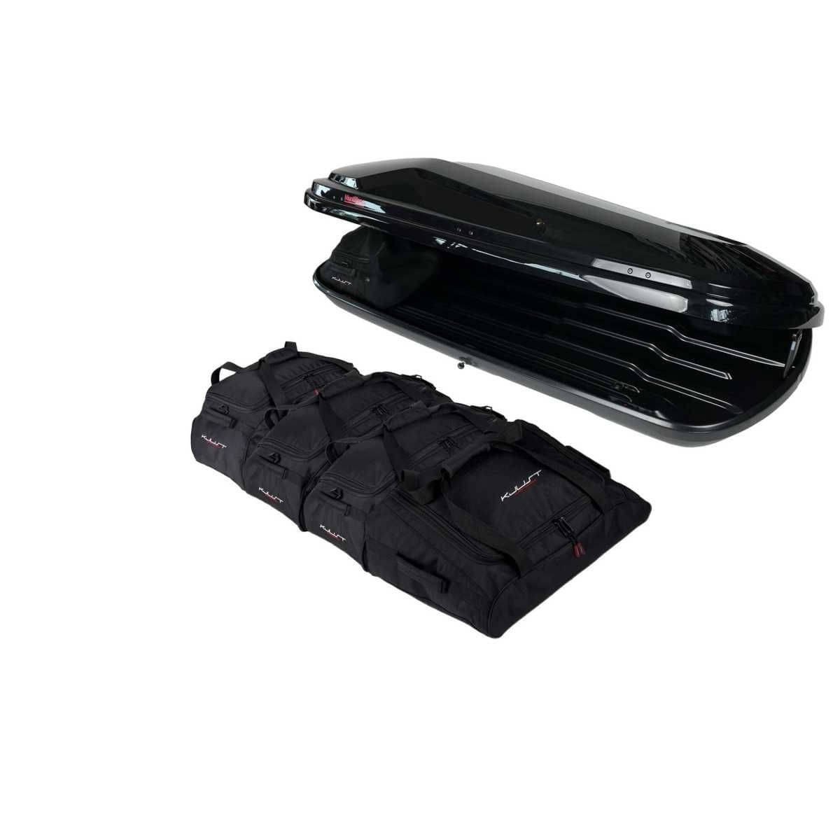 KJUST Dachboxen Taschen Set fuer Dachbox MONTBLANC ALTITUDE 450 5er-Set - 13174