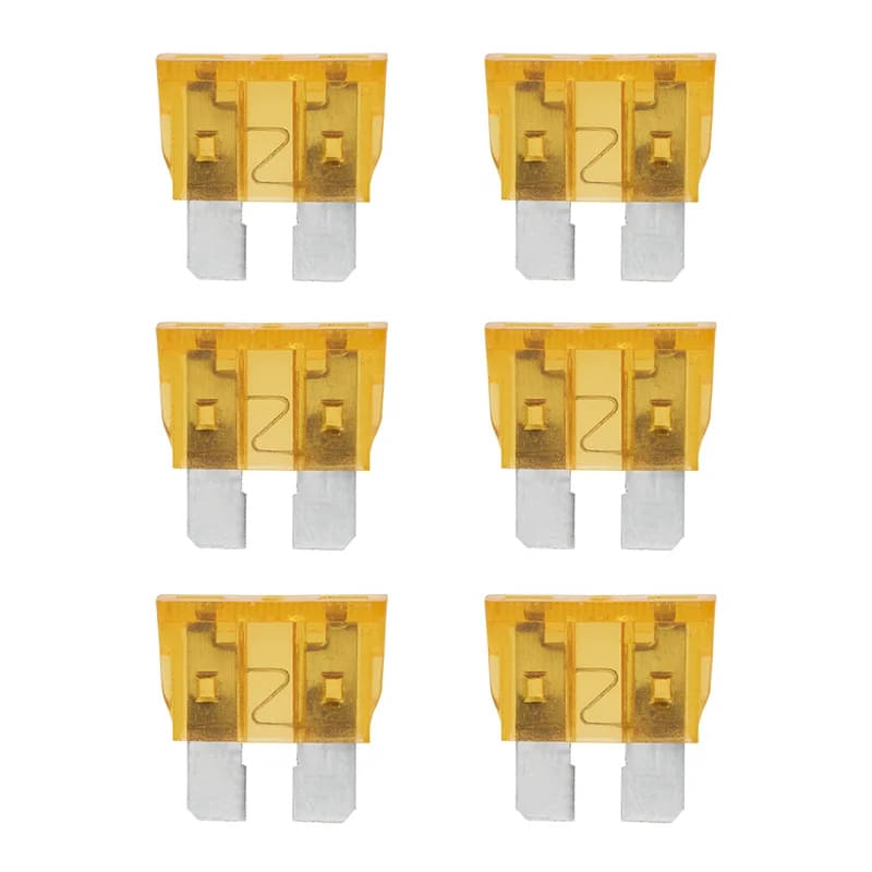 ProPlus Flachsicherungen Stecksicherung Standard 5 A Braun 6er-Set ProPlus Flachsicherungen Stecksicherung Standard 5 A Braun 6er-Set - 490335