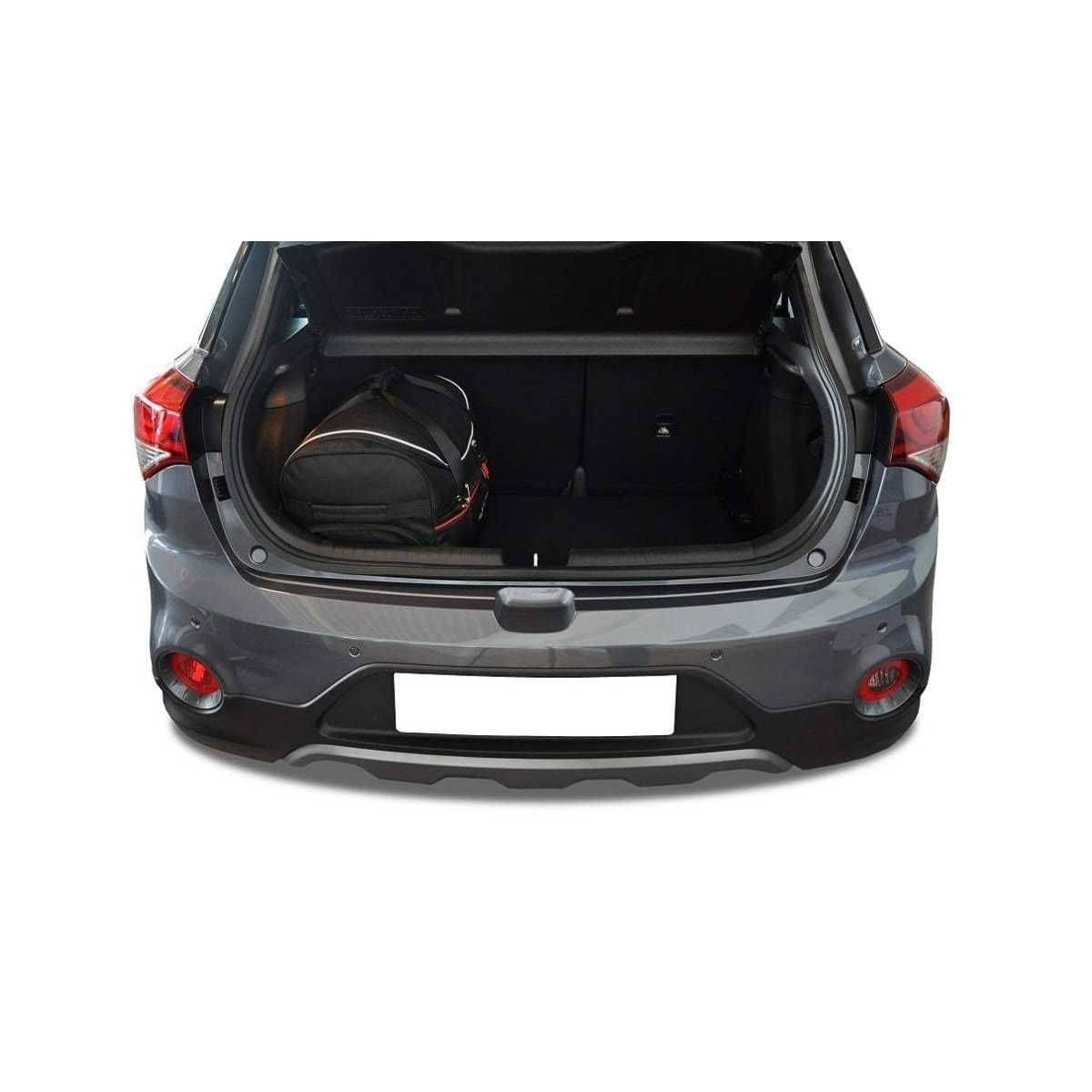 KJUST Kofferraum Taschen Set fuer HYUNDAI i20 Bj. 2014-2020 3er-Set - 7018002