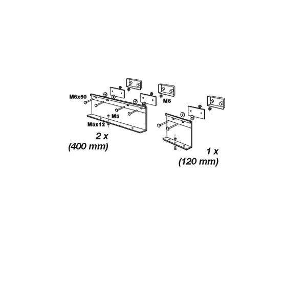 FIAMMA Adapter Kit Kit AS 400 fuer Markise F45 ZIP 98655-390