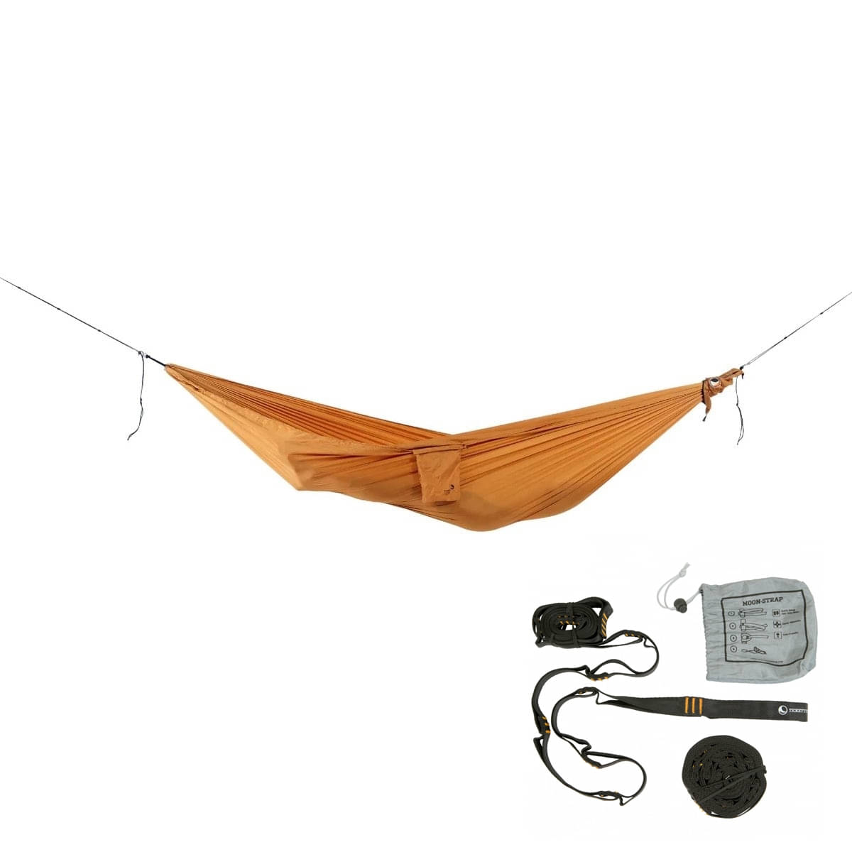 TICKET TO THE MOON Compact Hammock Hängematte Sand inkl. Moon Straps TICKET TO THE MOON Compact Hammock Haengematte Sand inkl. Moon Straps - TMC70 TMSTRAP
