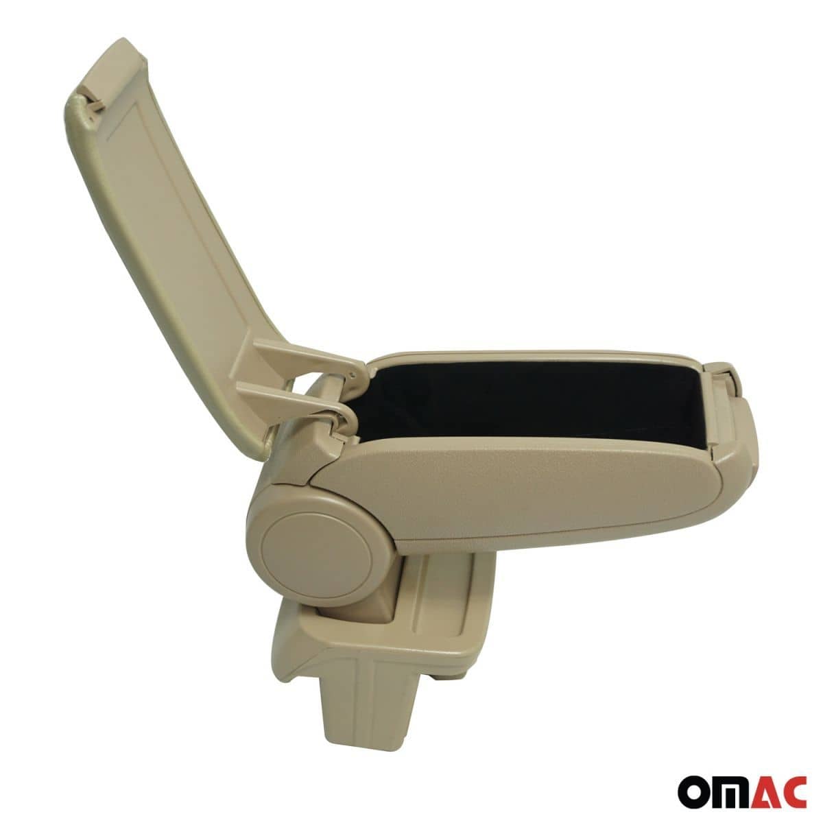OMAC Mittelarmlehne Armlehne Mittelkonsole Ford Focus Bj. 2015-2018 PU-Leder Beige - 2608602F