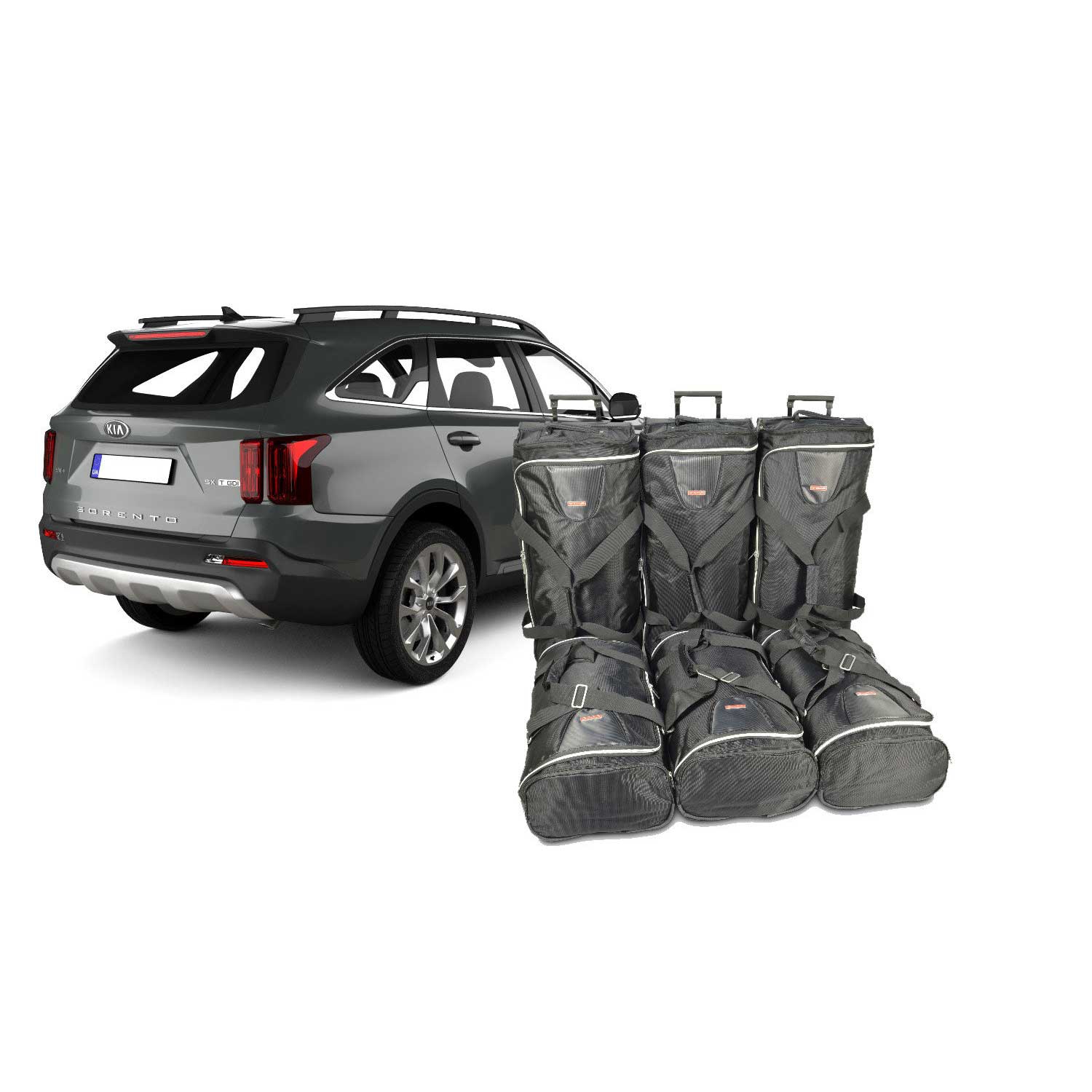 Car Bags K13101S Kia Sorento SUV Bj- 20- Reisetaschen Set- Auf Ihr Auto massgeschneidert- Das Original