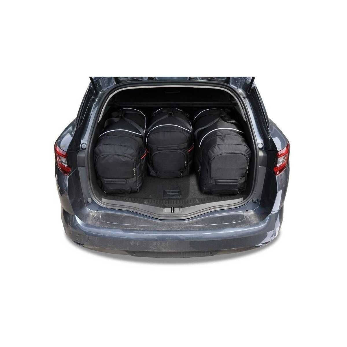 KJUST Kofferraum Taschen Set fuer RENAULT MEGANE GRANDTOUR ab Bj. 2016 4er-Set - 7034008