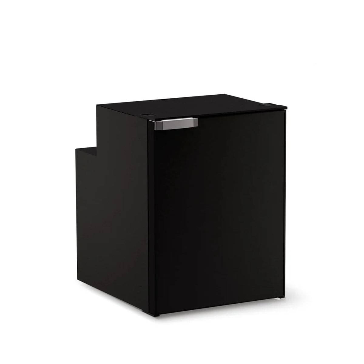 VITRIFRIGO Kompressor-Kuehlschrank C90i CHR 12-24 V 90 L mit Gefrierfach Schwarz