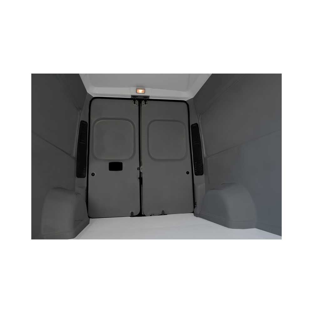 REIMO Seitenverkleidung Cover Plus Ford Custom kurzer Radstand ab Bj- 13- linke Seite- Grau- 2-tlg. - 400277