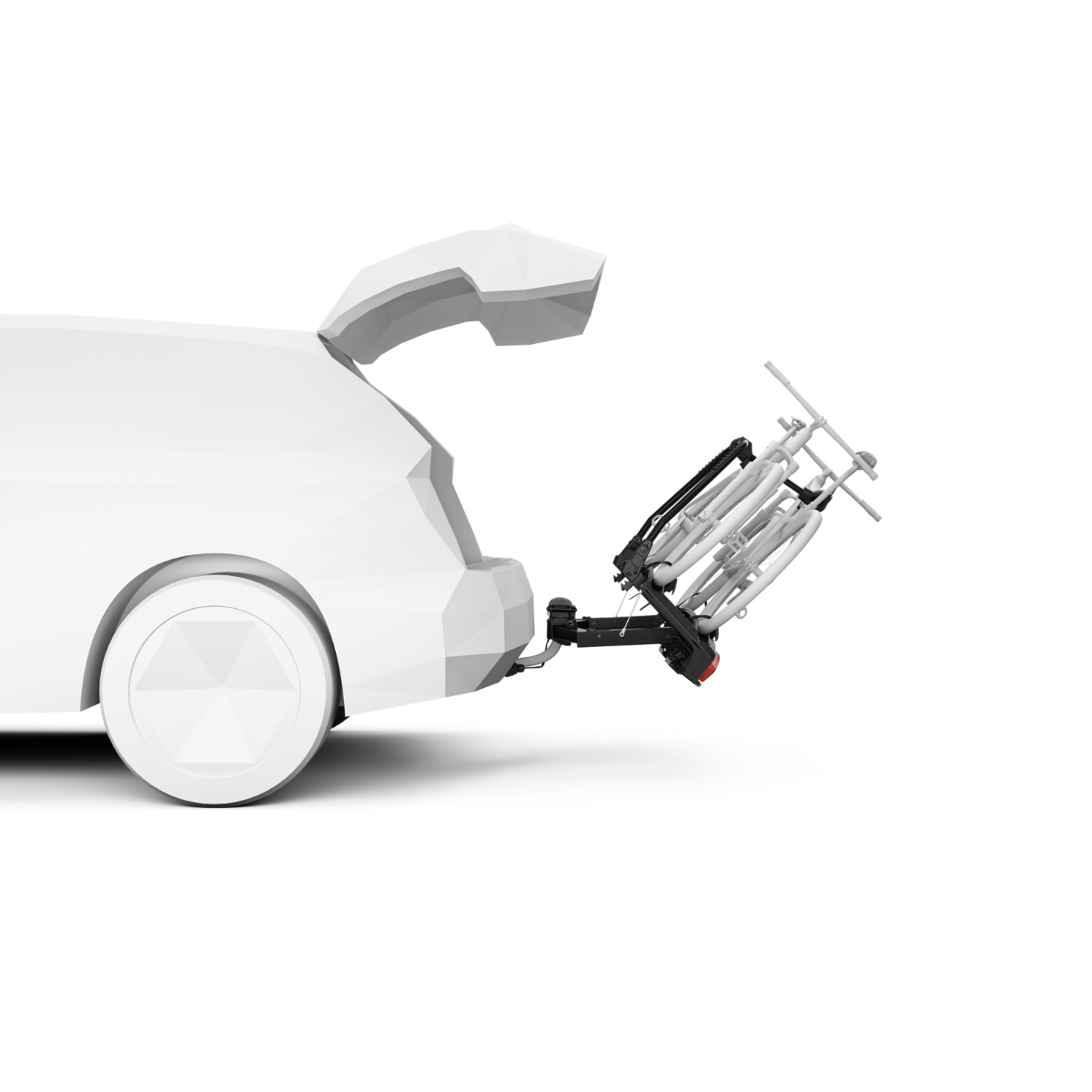 THULE VeloSpace 3 Fahrradträger für 3 Räder 2+1 inkl. Erw. und Rampe THULE 9032100 VeloSpace 3 Fahrradtraeger fuer 3 Raeder 2-1 inl- Erw. und Rampe