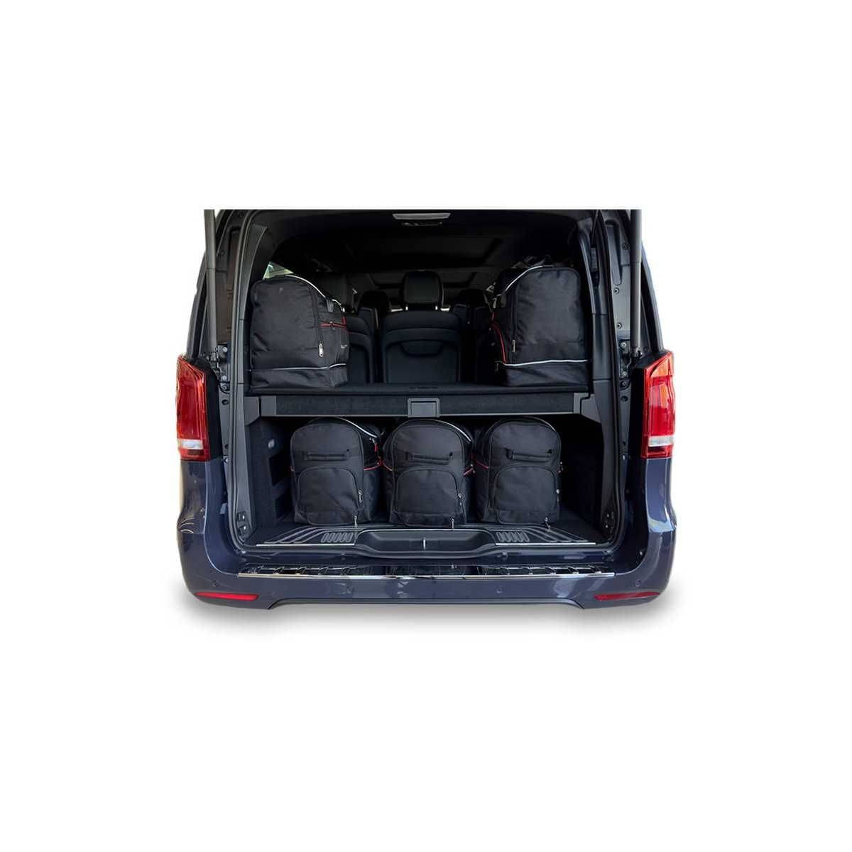 KJUST Kofferraum Taschen Set fuer MERCEDES-BENZ EQV LONG ab Bj. 2020 7er-Set - 7027086