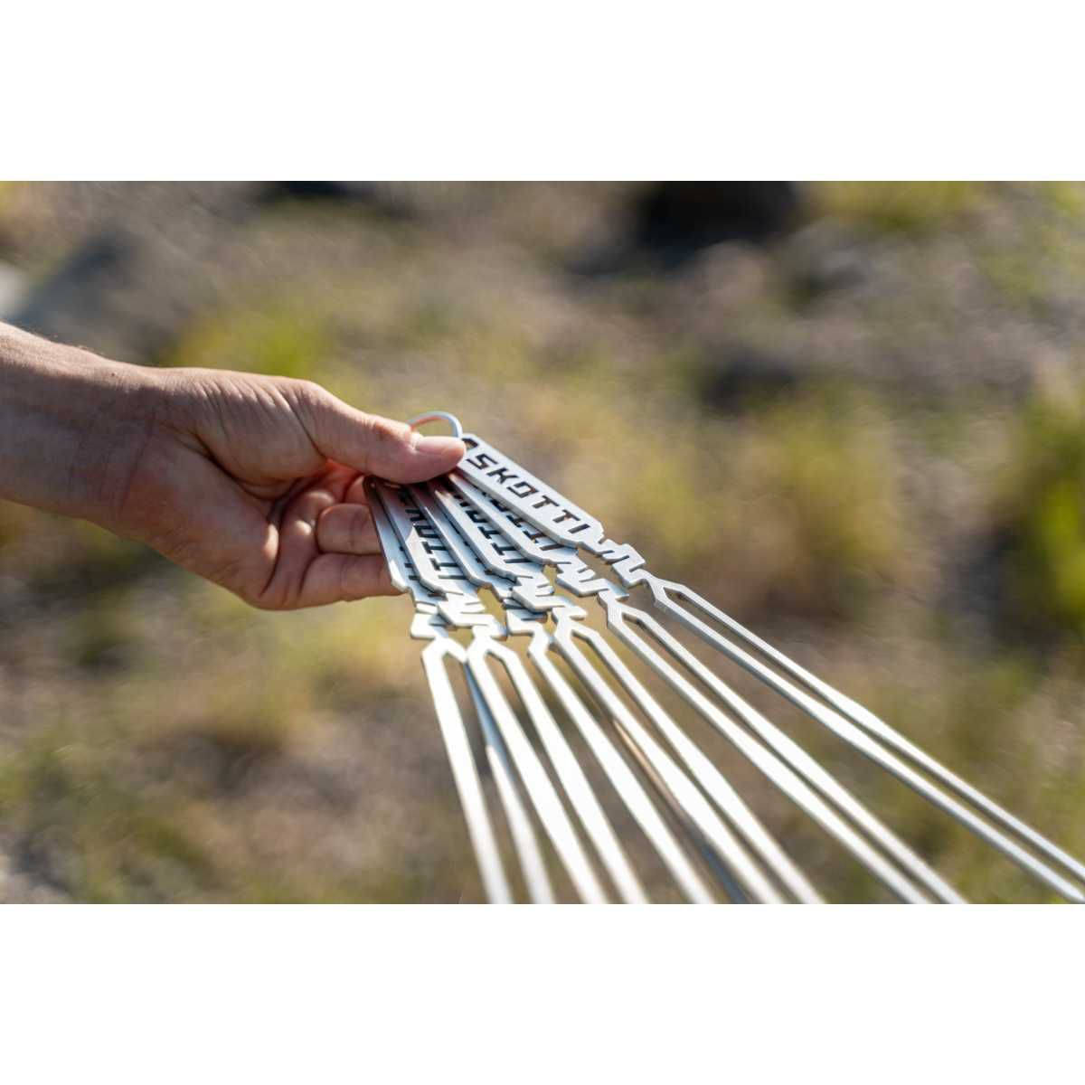 SKOTTI PIKES Grillspiesse- Edelstahl - SK052