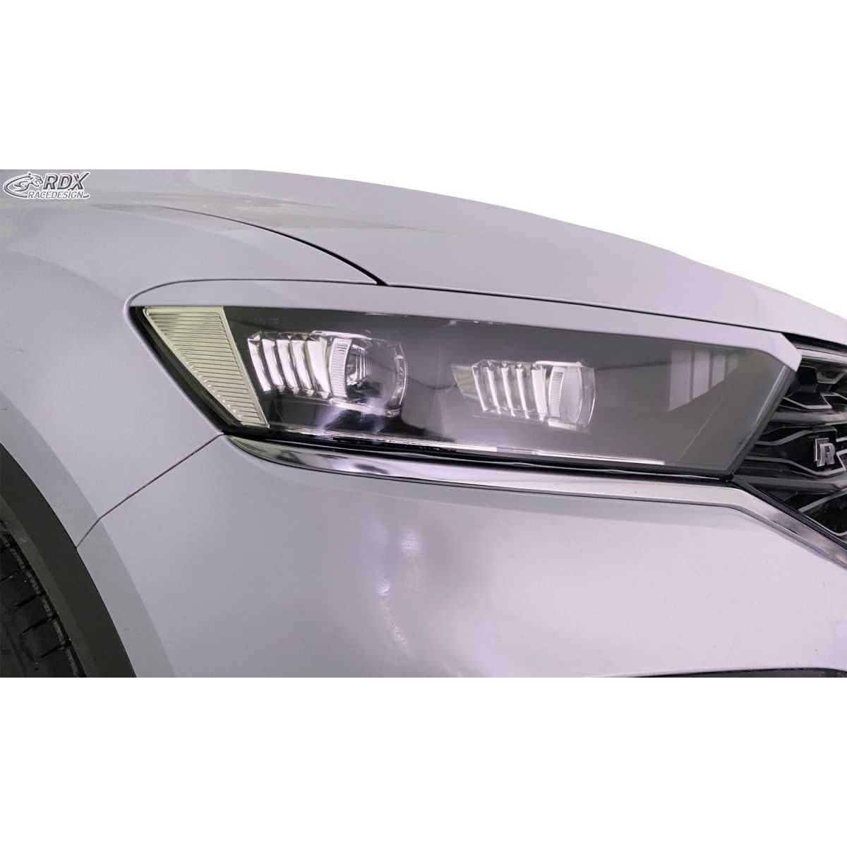 RDX Racedesign Scheinwerferblenden Boeser Blick fuer VW T-Roc A1 Bj. 2017-2021 - RDSB181