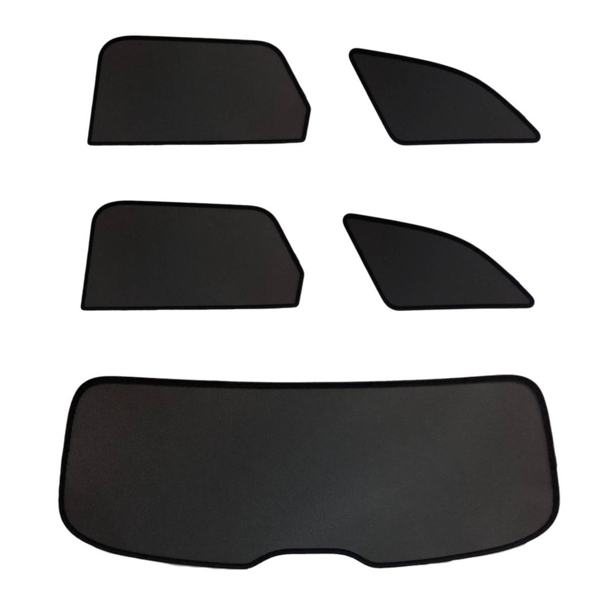 WINDESA SunClip Sonnenschutz - Sichtschutz VW ID-7 ab Bj. 2024 Set ABC - sun-10295abc