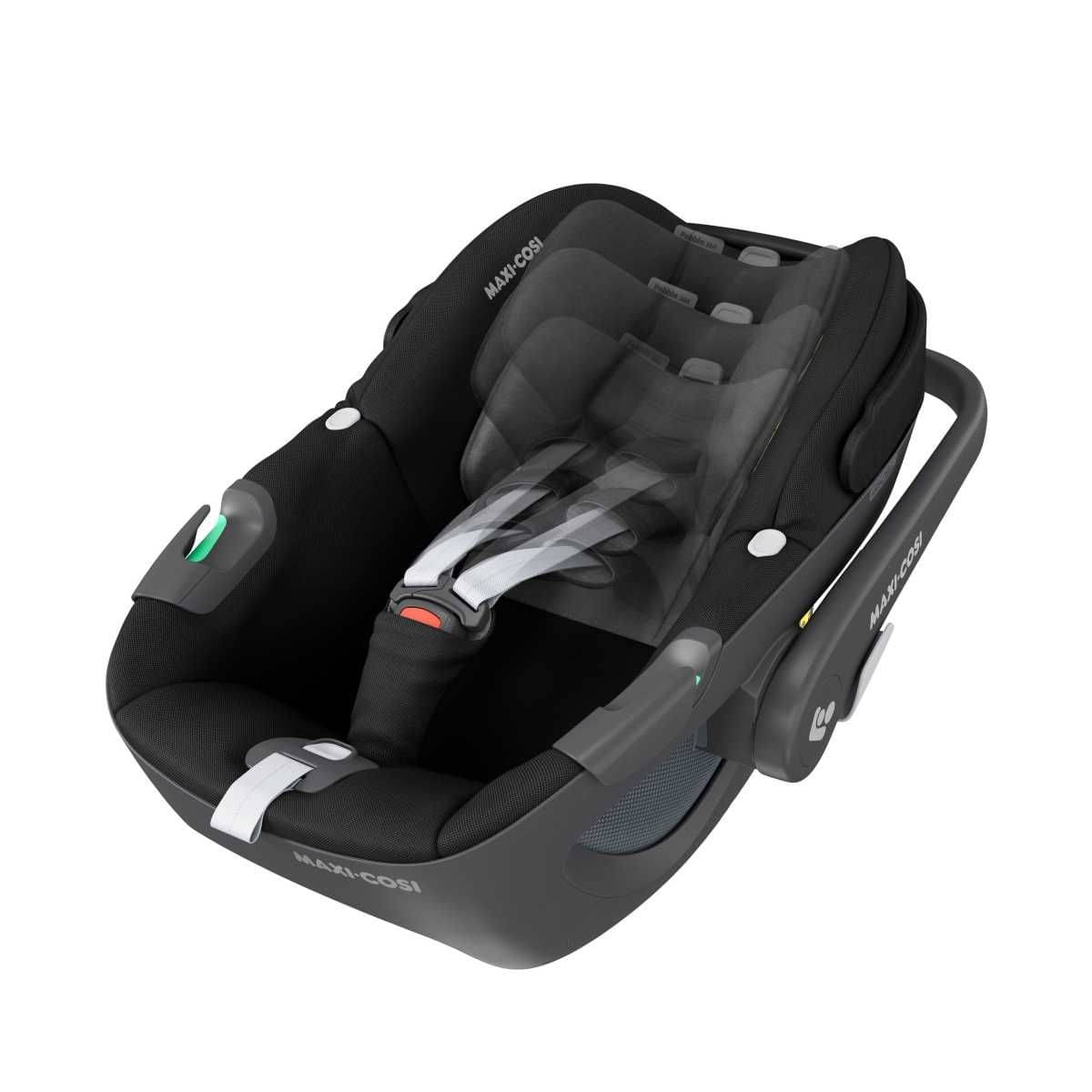 MAXI-COSI Kindersitz Babyschale PEBBLE 360 Essential Black - 8044672110