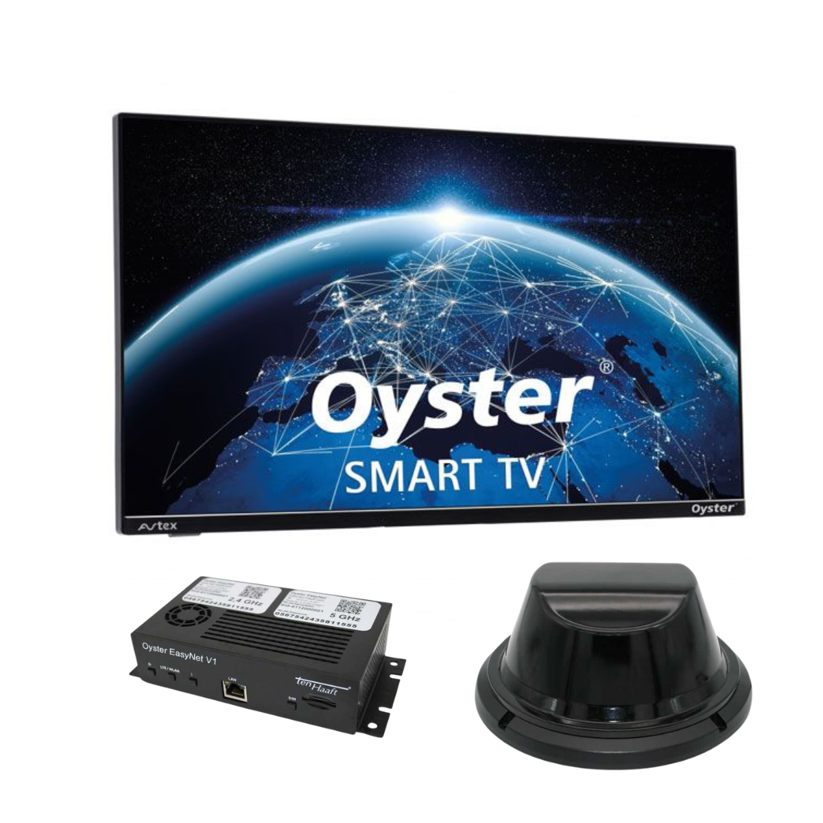 TEN HAAFT Oyster Access Routerset mit Oyster Smart TV 19- -48 cm- - 100500031