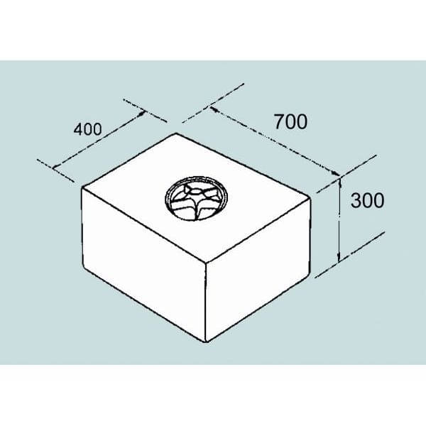FUSION Abwassertank Grau 80 Liter - geprüfte B-Ware FUSION Abwassertank Grau 80 Liter