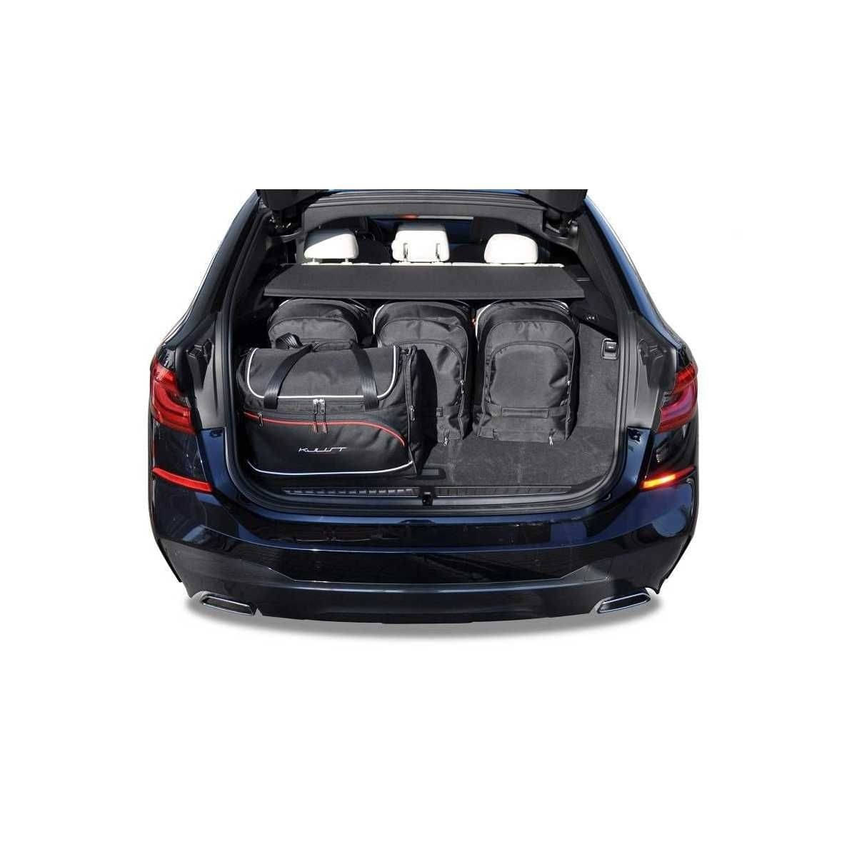 KJUST Kofferraum Taschen Set fuer BMW 6 GRAN TURISMO ab Bj. 2017 5er-Set - 7007066