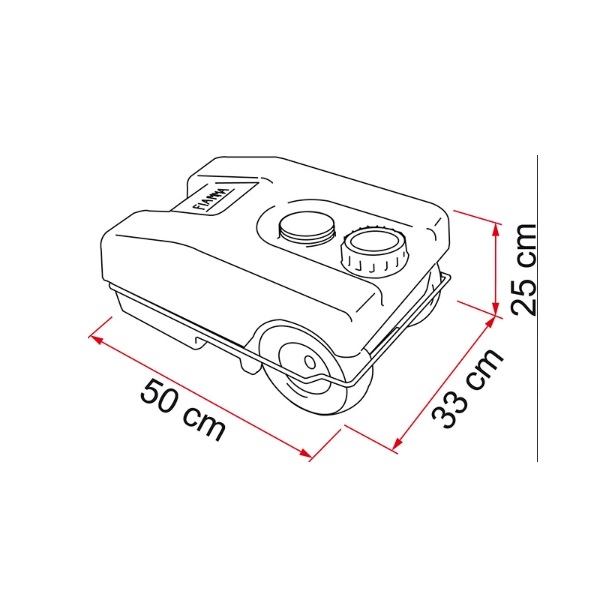 FIAMMA 23 W Rolltank