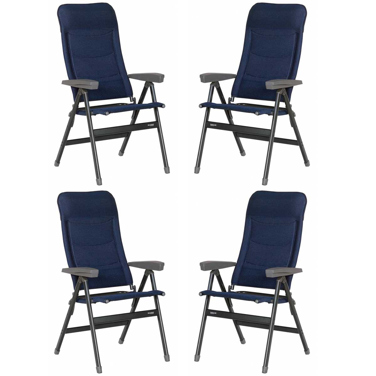 Set WESTFIELD Advancer Stuhl dark blue 4 Stuehle - Performance Series - 201-884 DB