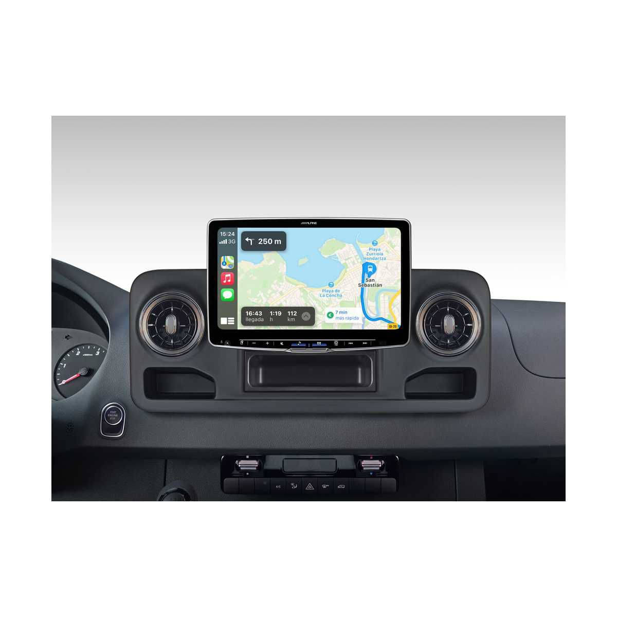 ALPINE HALO 11 Digital-Media-Station MB Sprinter 907-910 iLX-F115S907