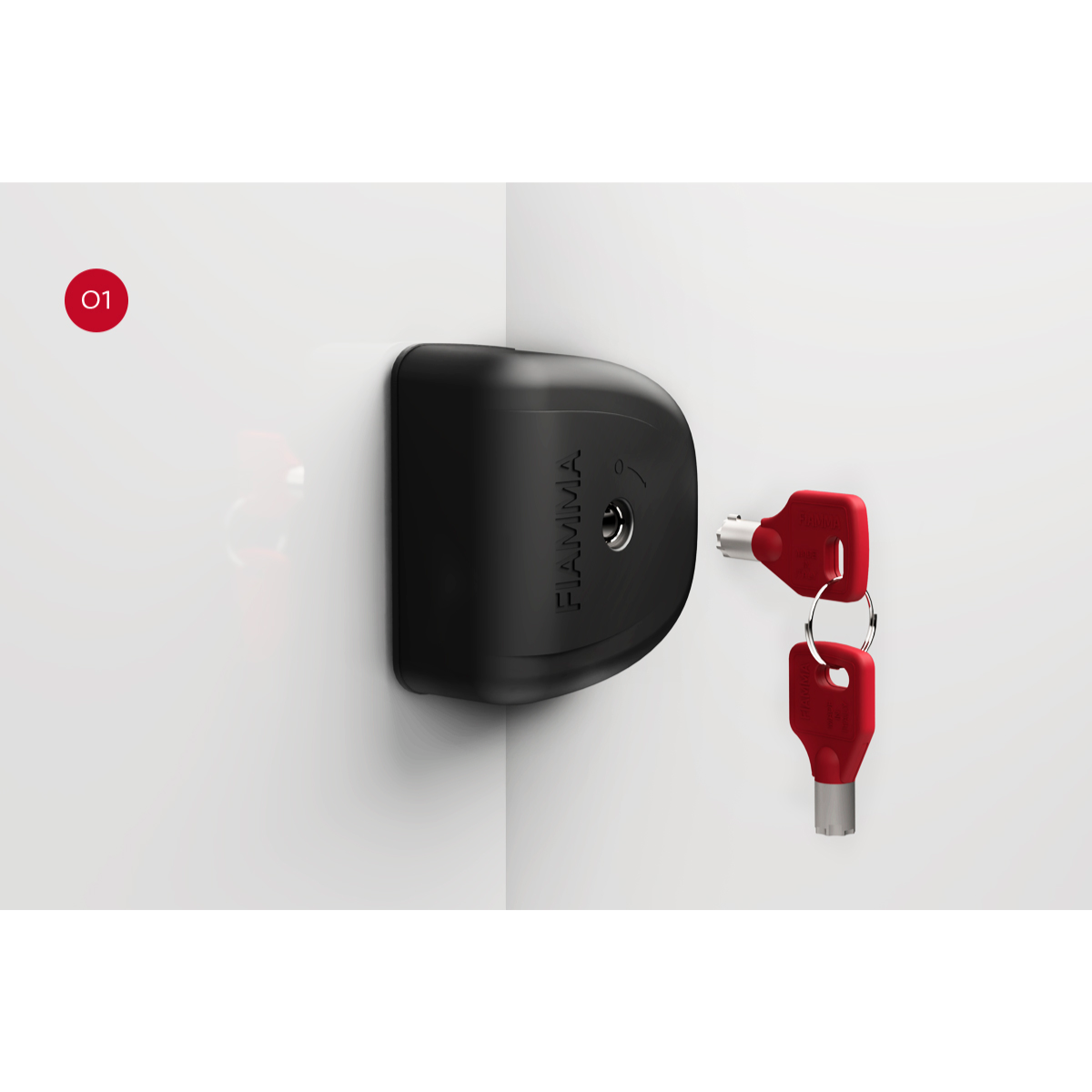 FIAMMA Safe Door Van Sicherheitsschloss- schwarz - 09053-01-