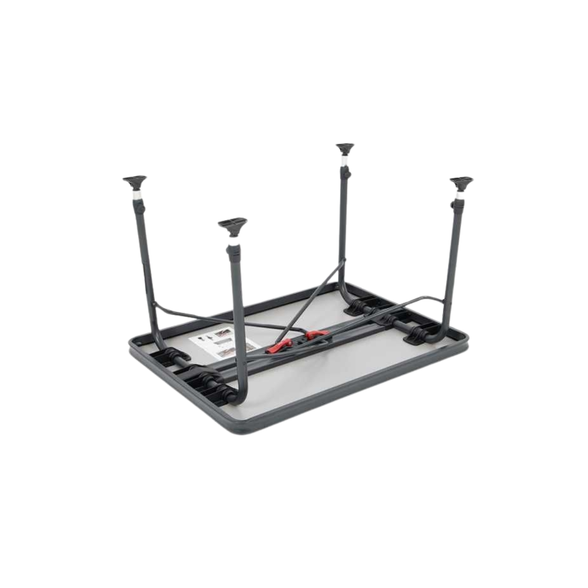 CRESPO Campingtisch Sevilla AP-245 80 x 60 cm schwarz - 1151335