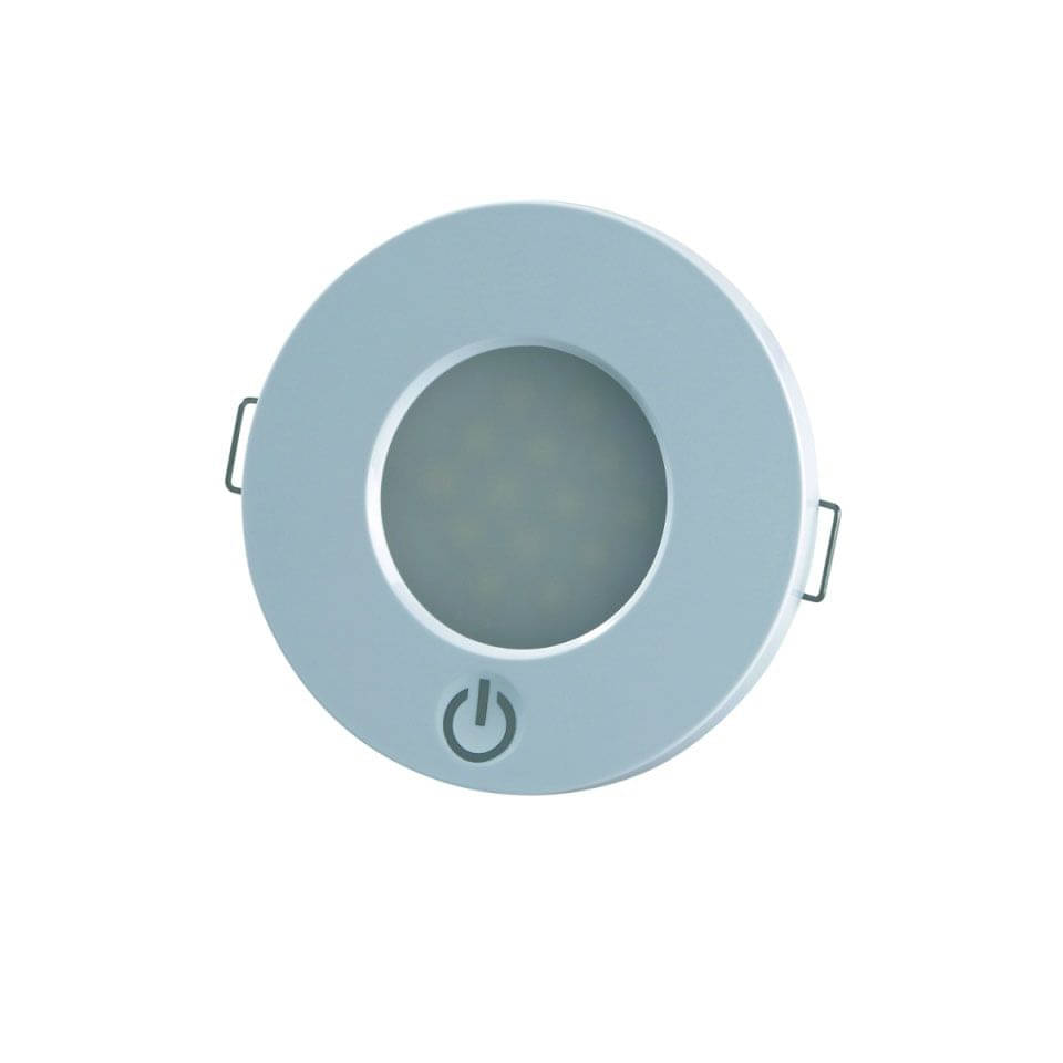 FAWO BUTTON LED-Einbauleuchte mit Touchsensor