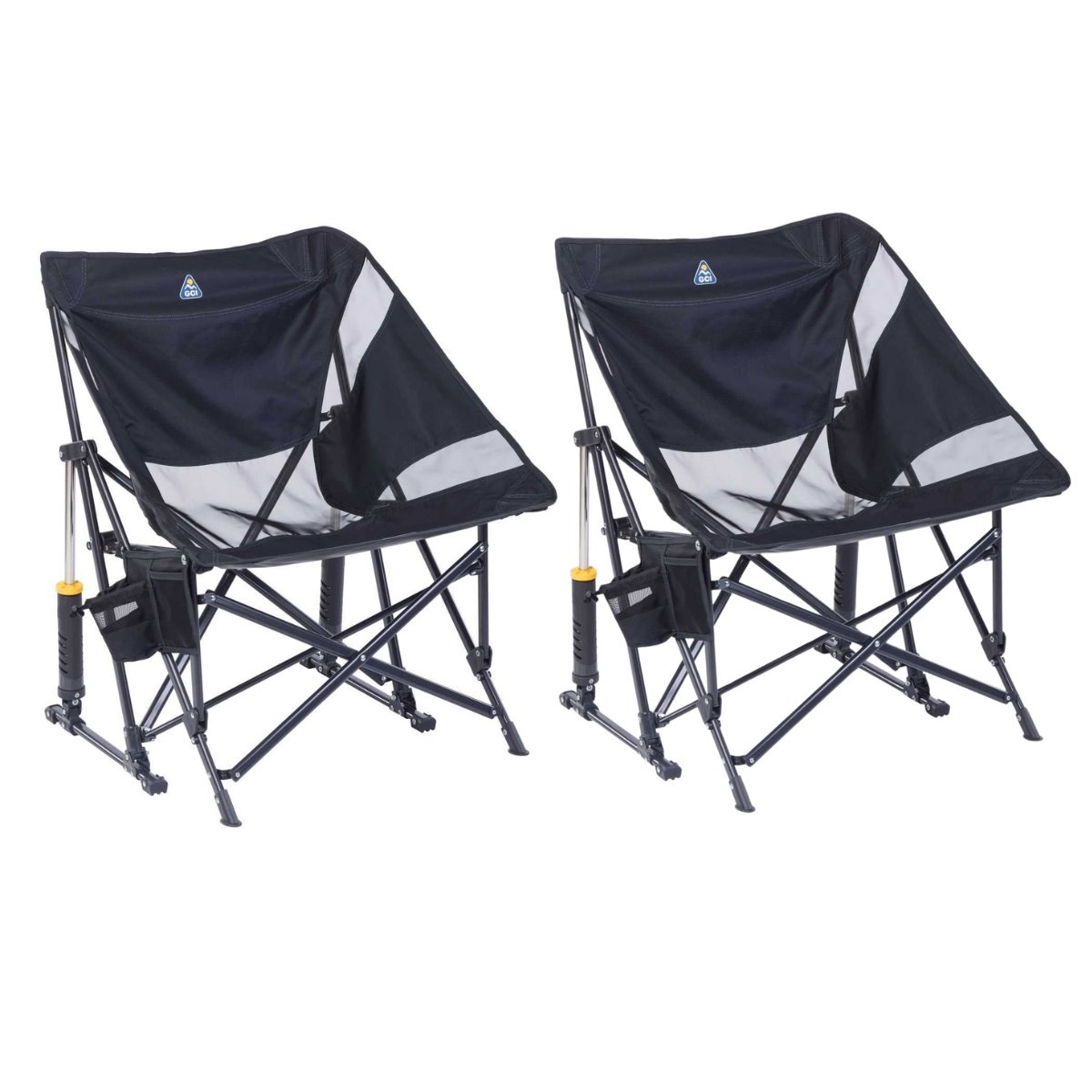 Set GCI faltbarer Schaukelstuhl Pod Rocker Elite Dark Charcoal 2 Stühle Set GCI faltbarer Schaukelstuhl Pod Rocker Elite Dark Charcoal 2 Stuehle - 431339