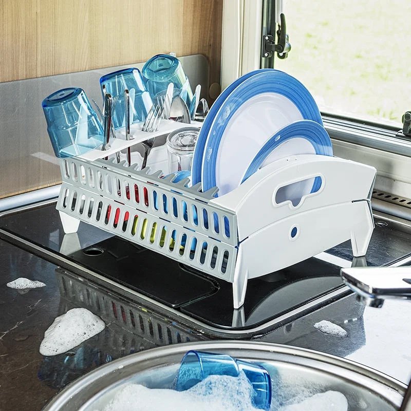 ProPlus Geschirrtrockner Abtropfgestell faltbar Weiss - 370300