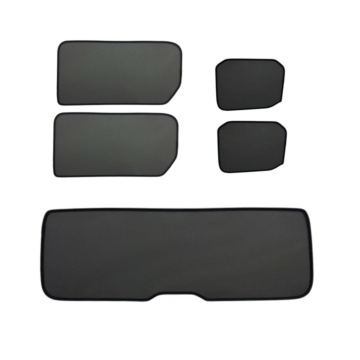 WINDESA SunClip Sonnenschutz - Sichtschutz VW T7 ab Bj. 2021 Set ABC - sun-10276abc