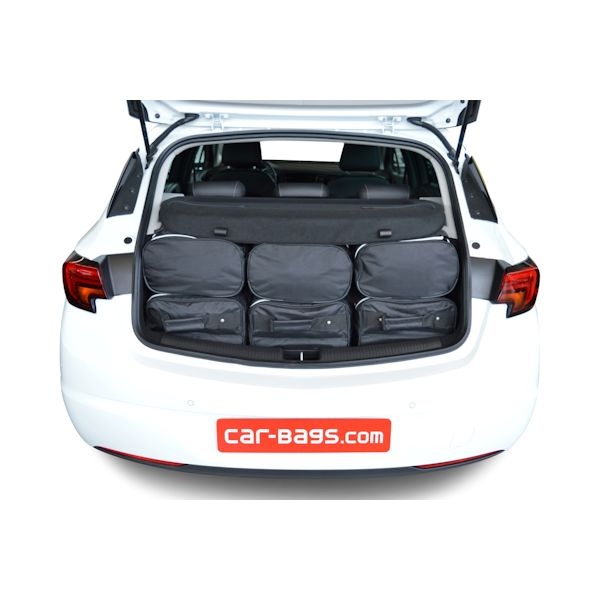 Car Bags O11201S Opel Astra K 5T Bj- 15-21 Reisetaschen Set- Auf Ihr Auto massgeschneidert- Das Original