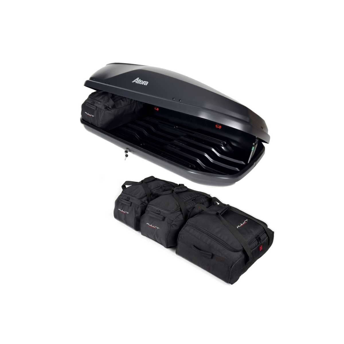 KJUST Dachboxen Taschen Set fuer Dachbox ATERA CASAR M 4er-Set - 13136