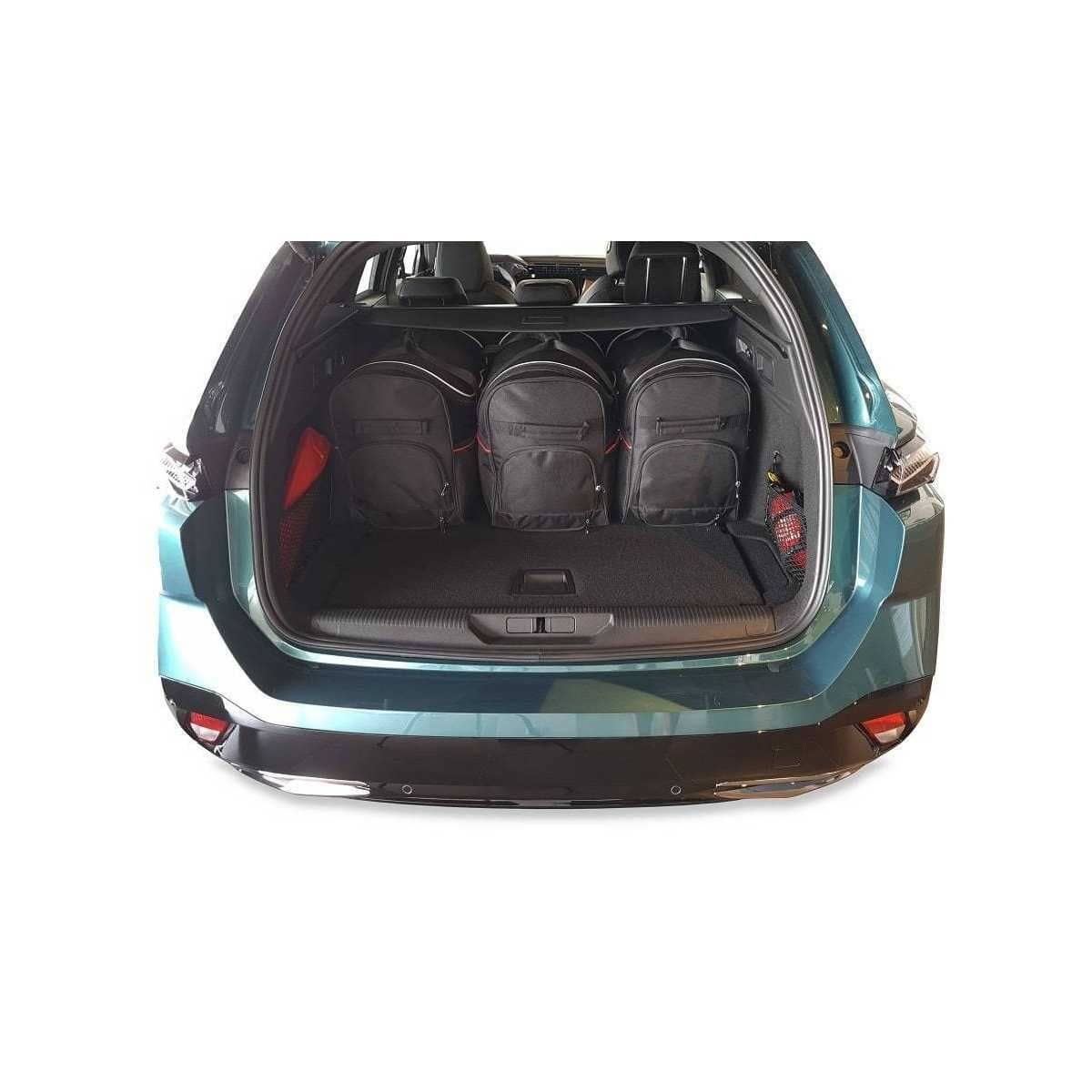 KJUST Kofferraum Taschen Set fuer PEUGEOT 308 SW PHEV ab Bj. 2021 5er-Set - 7032037