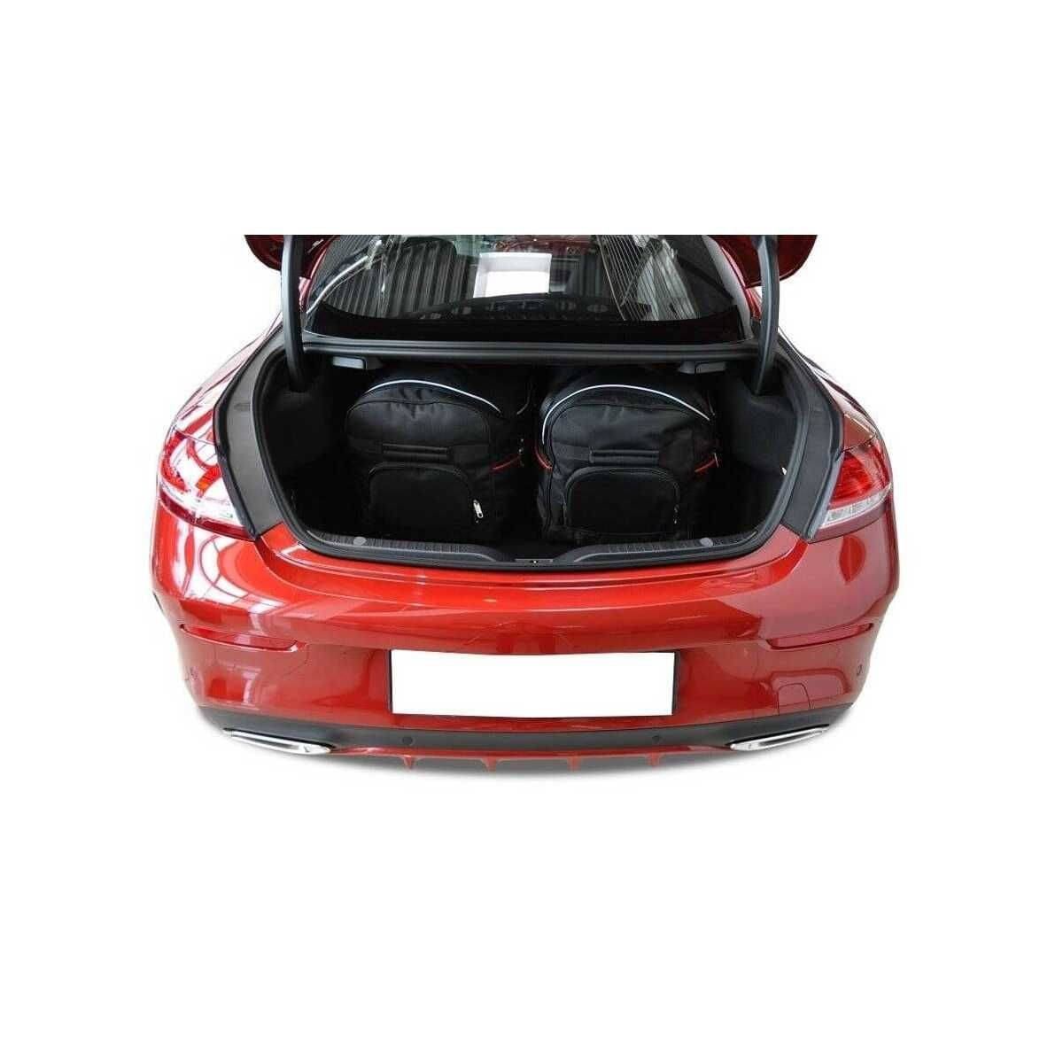 KJUST Kofferraum Taschen Set fuer MERCEDES-BENZ C COUPE ab Bj. 2014 4er-Set - 7027013