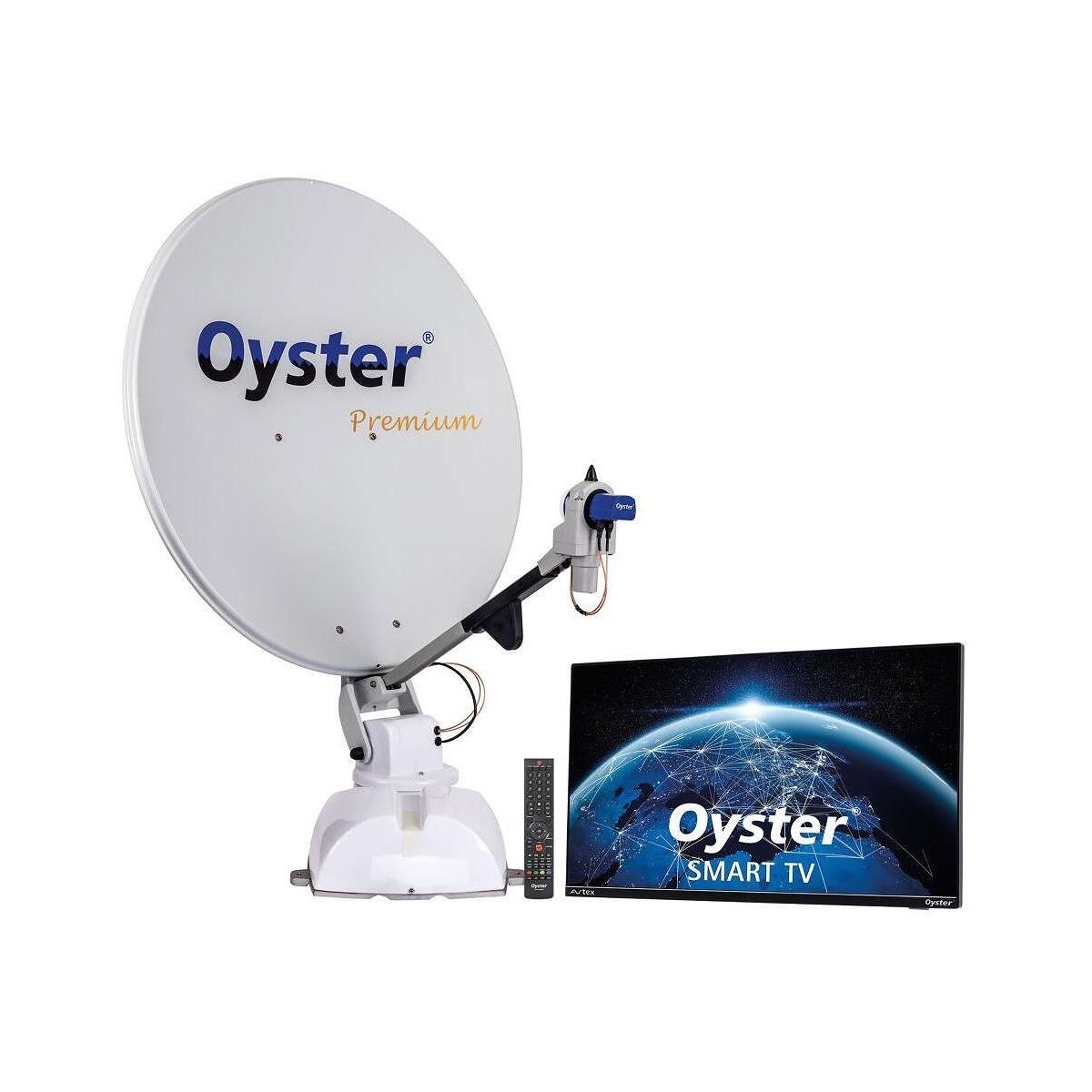 TEN HAAFT Oyster 85 Premium SAT-Anlage Single mit Oyster Smart TV 19- -48 cm- - 1-0046-6260 1-004.6441