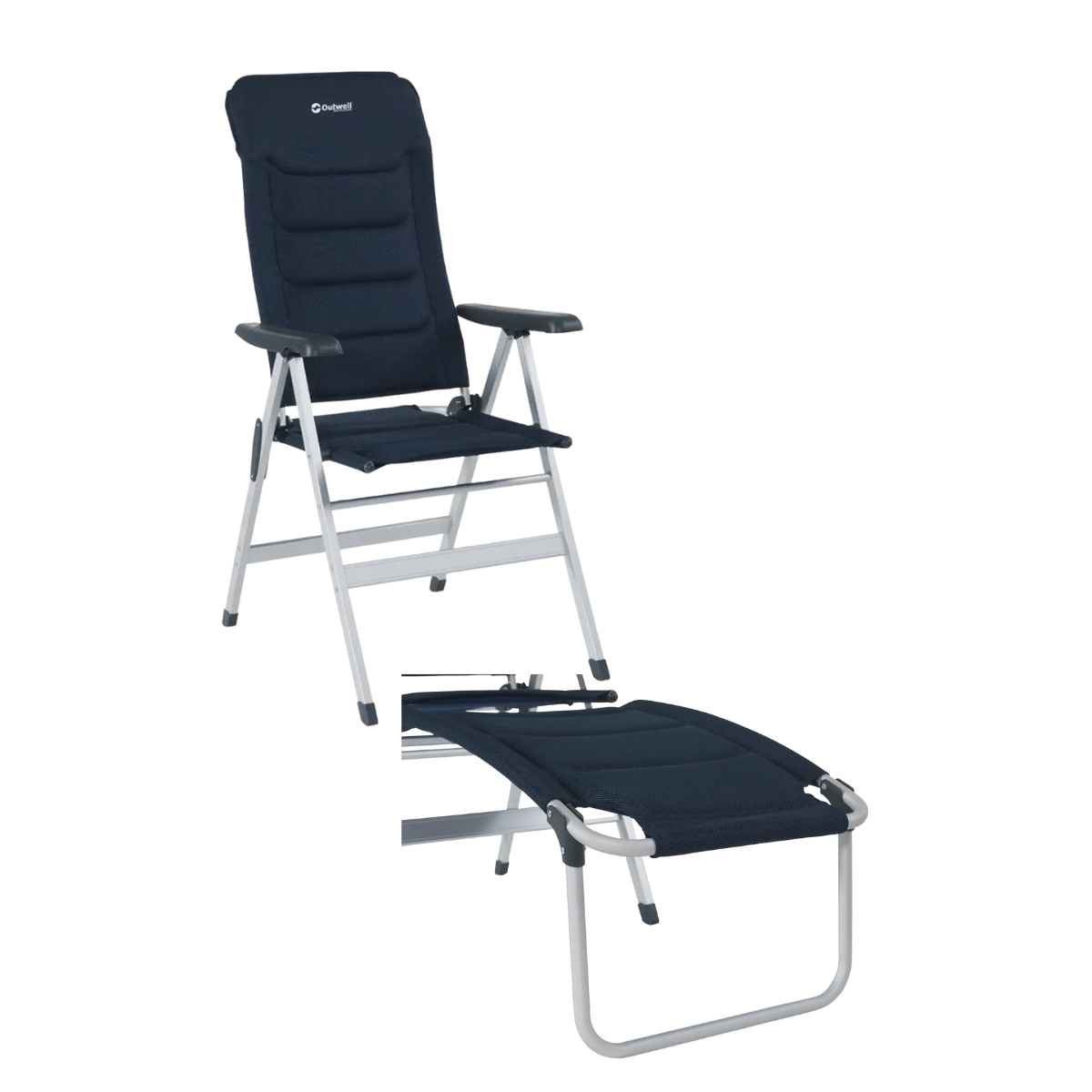 Outwell Campingstuhl Clarenville mit Beinauflage Pembroke - 410147 410150