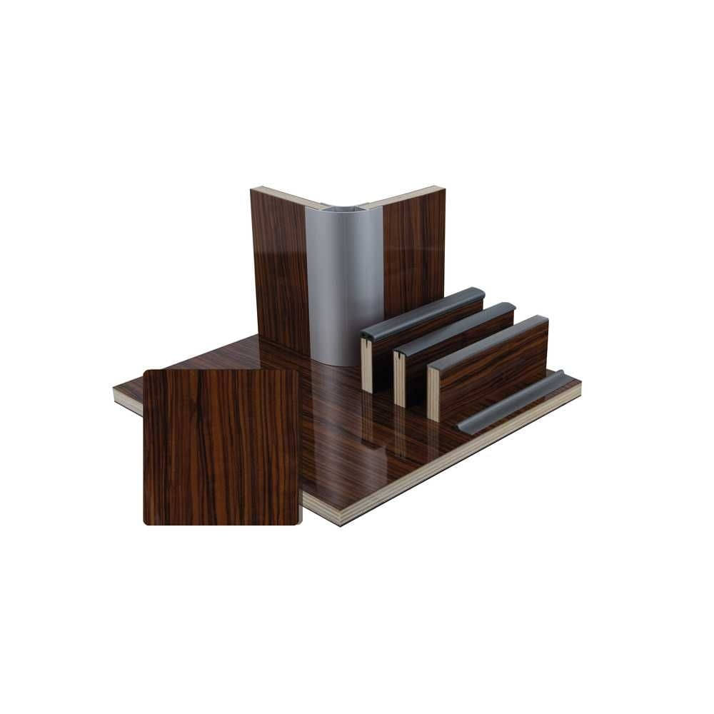 REIMO Moebelbauplatte Hochglanz Olive- HPL-Schichtstoff 15 mm- 1-4 Platte 60 x 120 cm - 520191