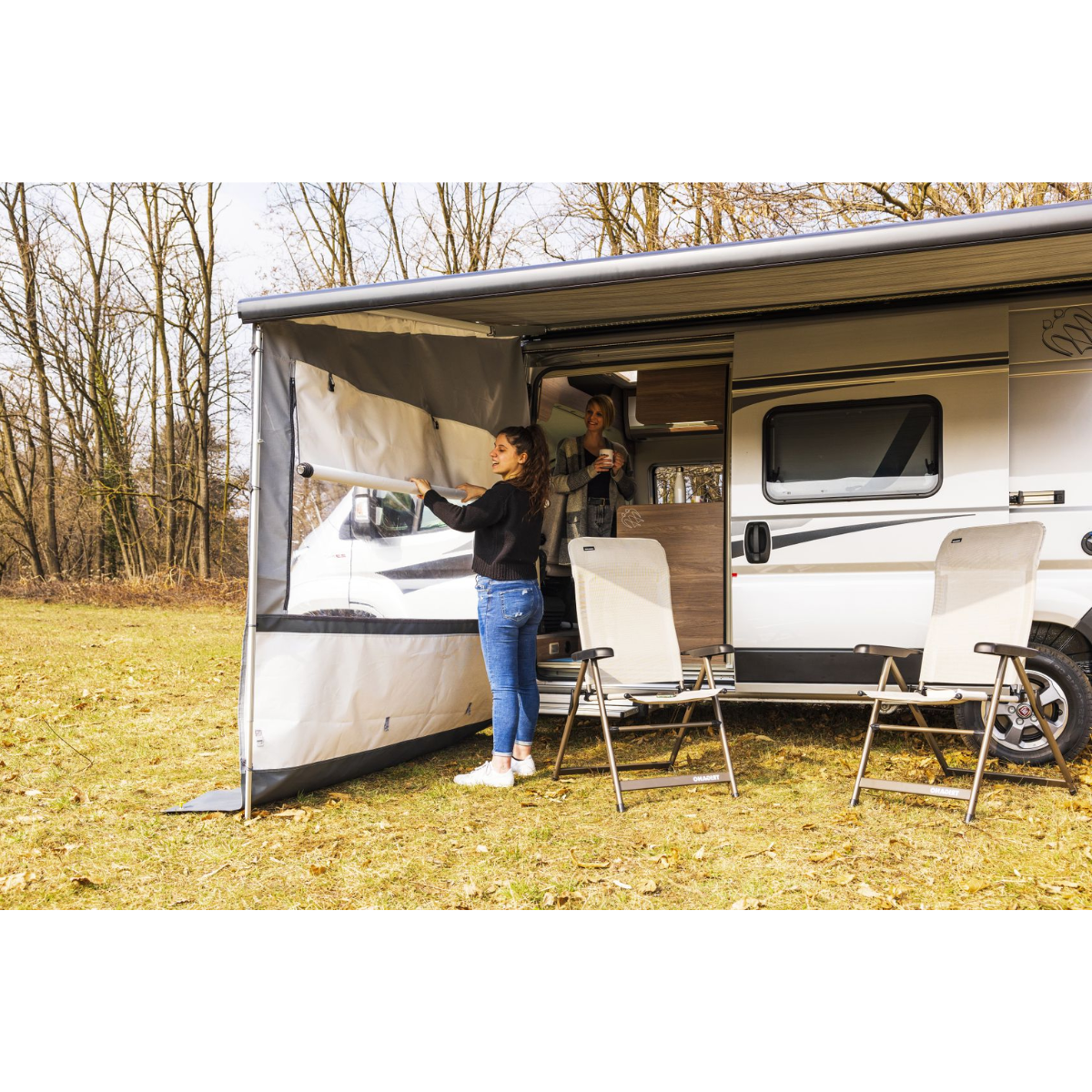 Seitenwand FIAMMA Side W Pro F45 Shade links -07976-02-