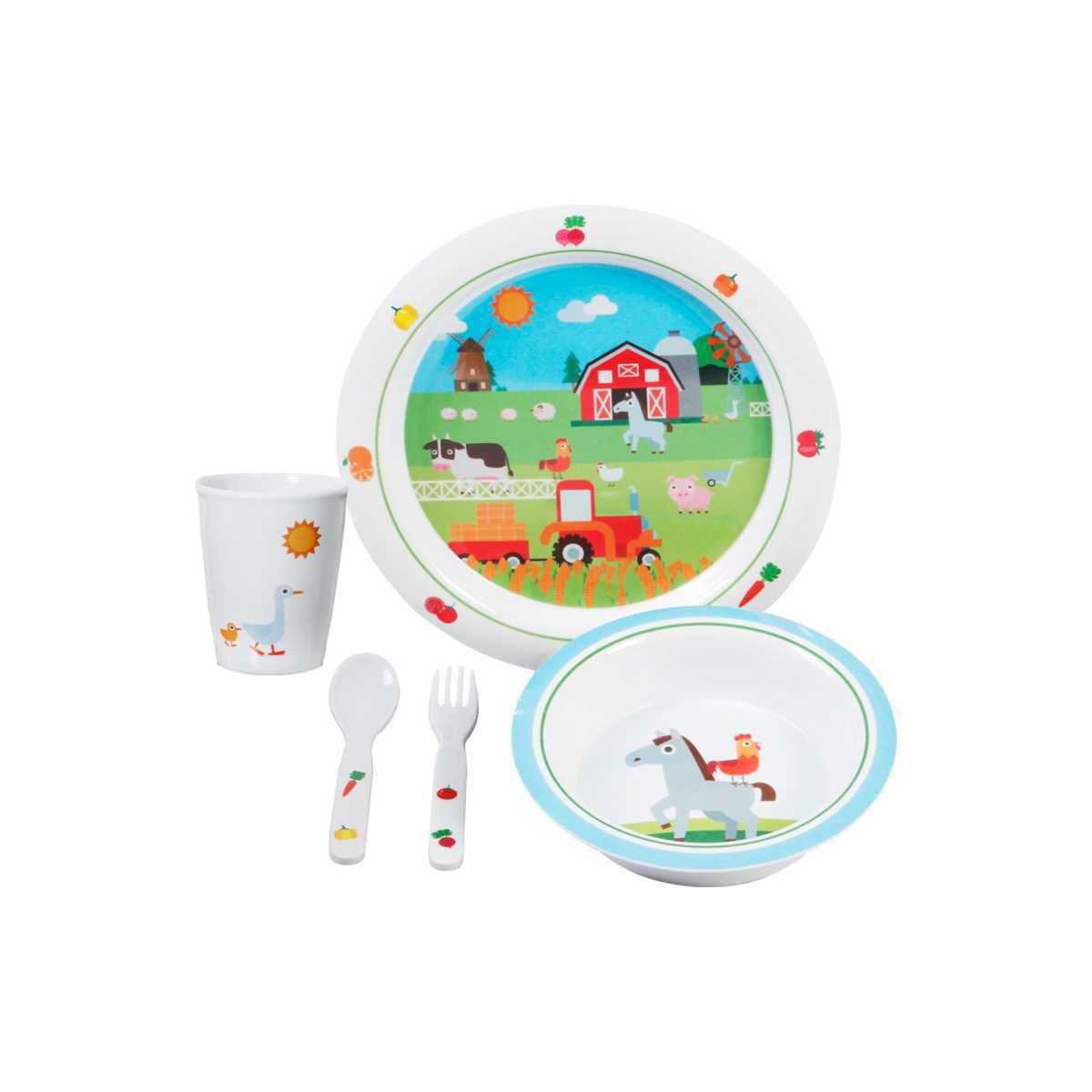 BRUNNER Farm Kids Boy 3- Kindergeschirrset 5-tlg. - 0830074N