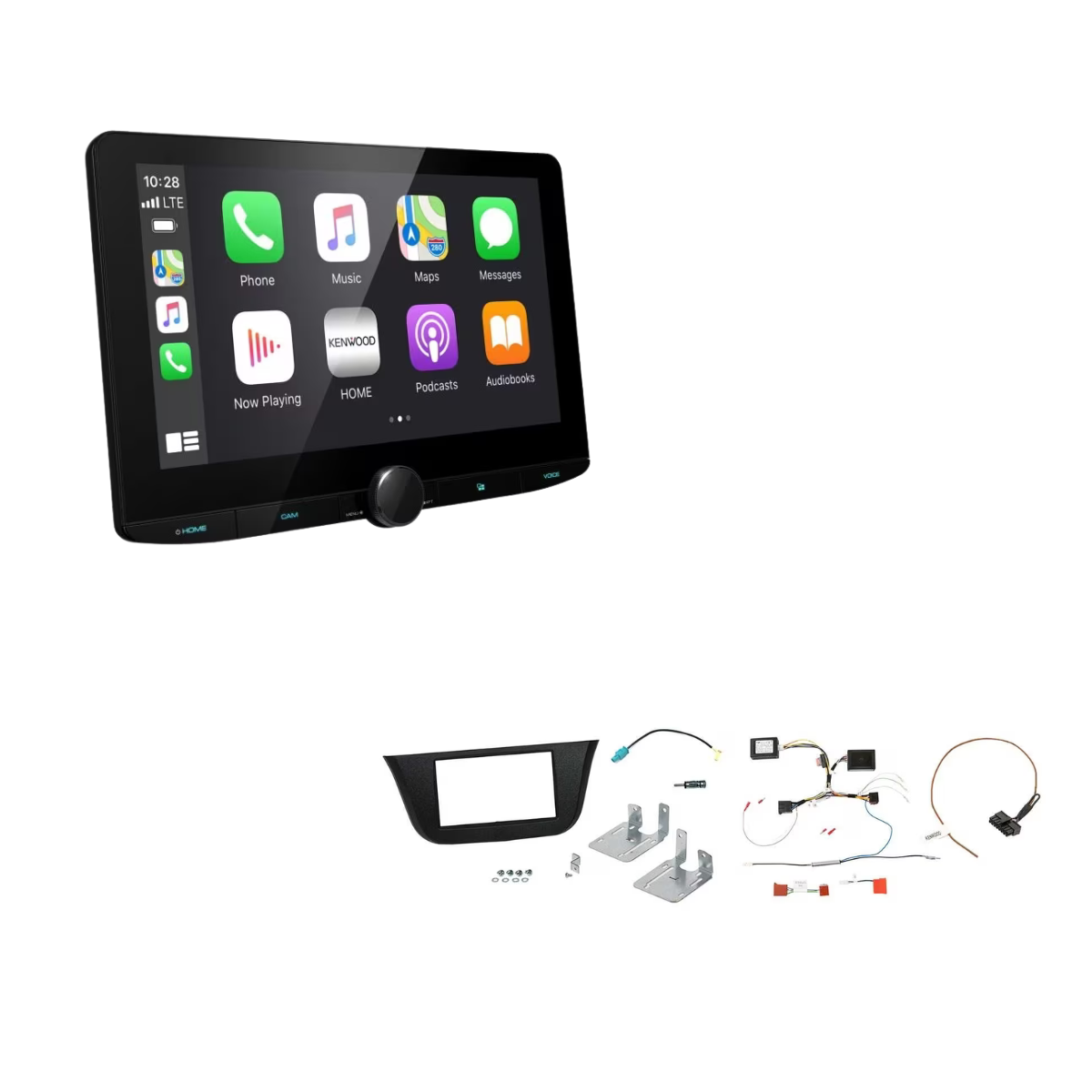 KENWOOD DMS9720XDS inkl- Installations-Kit mit LFB fuer Iveco Daily ab Bj. 2019