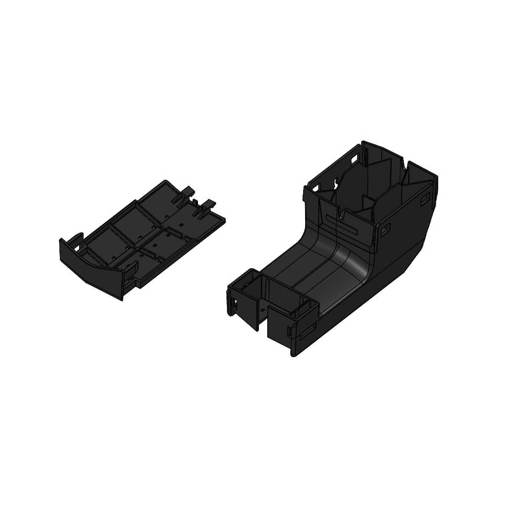 Ersatzteil UEBLER E1904 Leuchtenanbindung rechts inklusive DeckelØi21 Z - i31 Z - i41 S