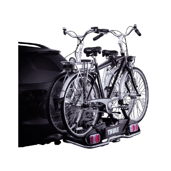 THULE 936 E-Bike Carrier Fahrradtraeger Kupplung 2er 936000 inklusive Auffahrschiene 9152