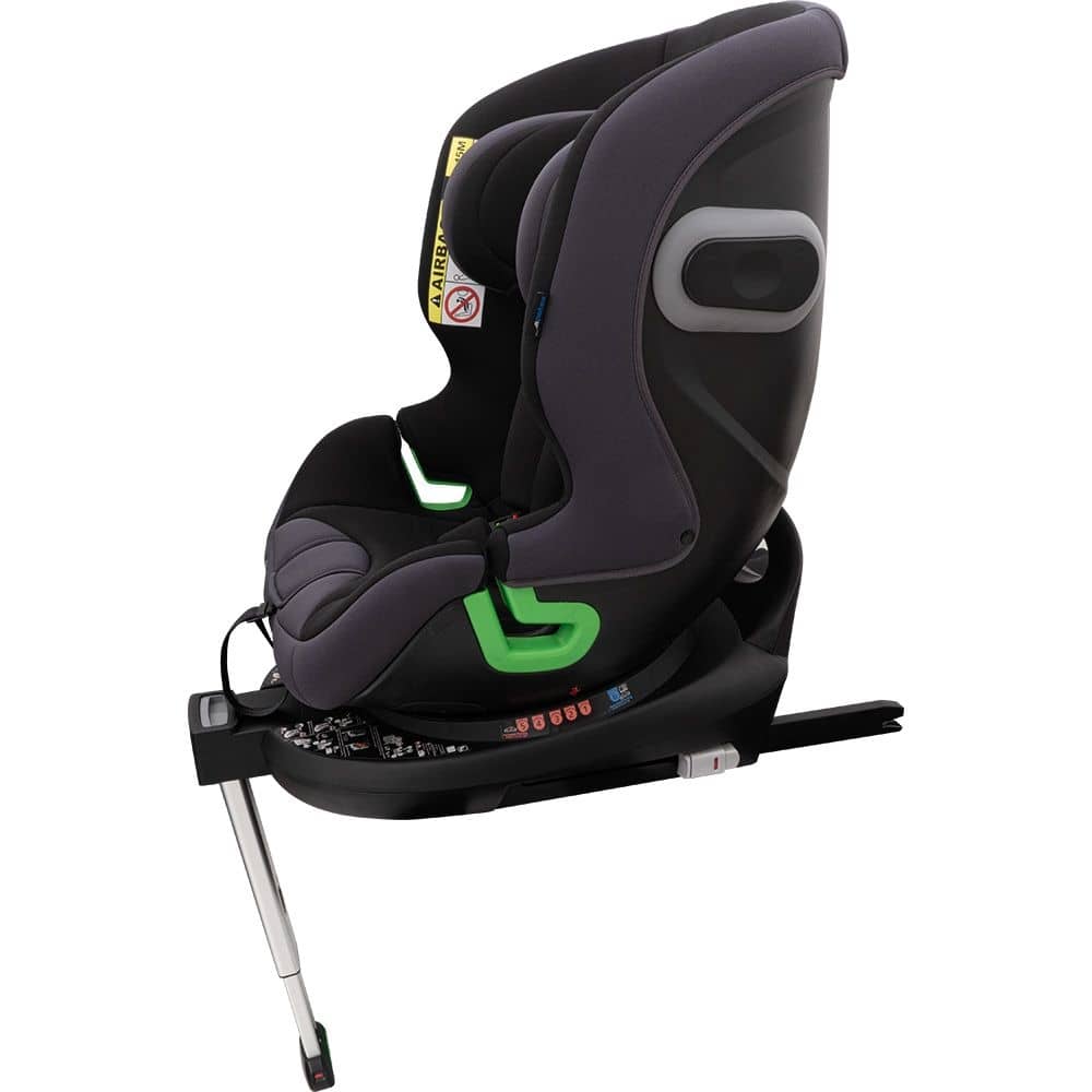 PETEX Kindersitz Babyschale mit Basisstation KING R129 Grau - 44442018