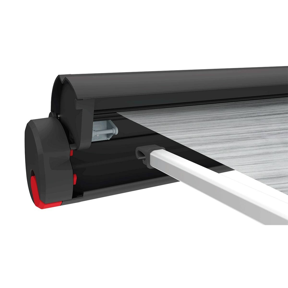 FIAMMA Markise F35- Royal Grey- 200 cm- Gehaeuse Deep Black - 09001-01R