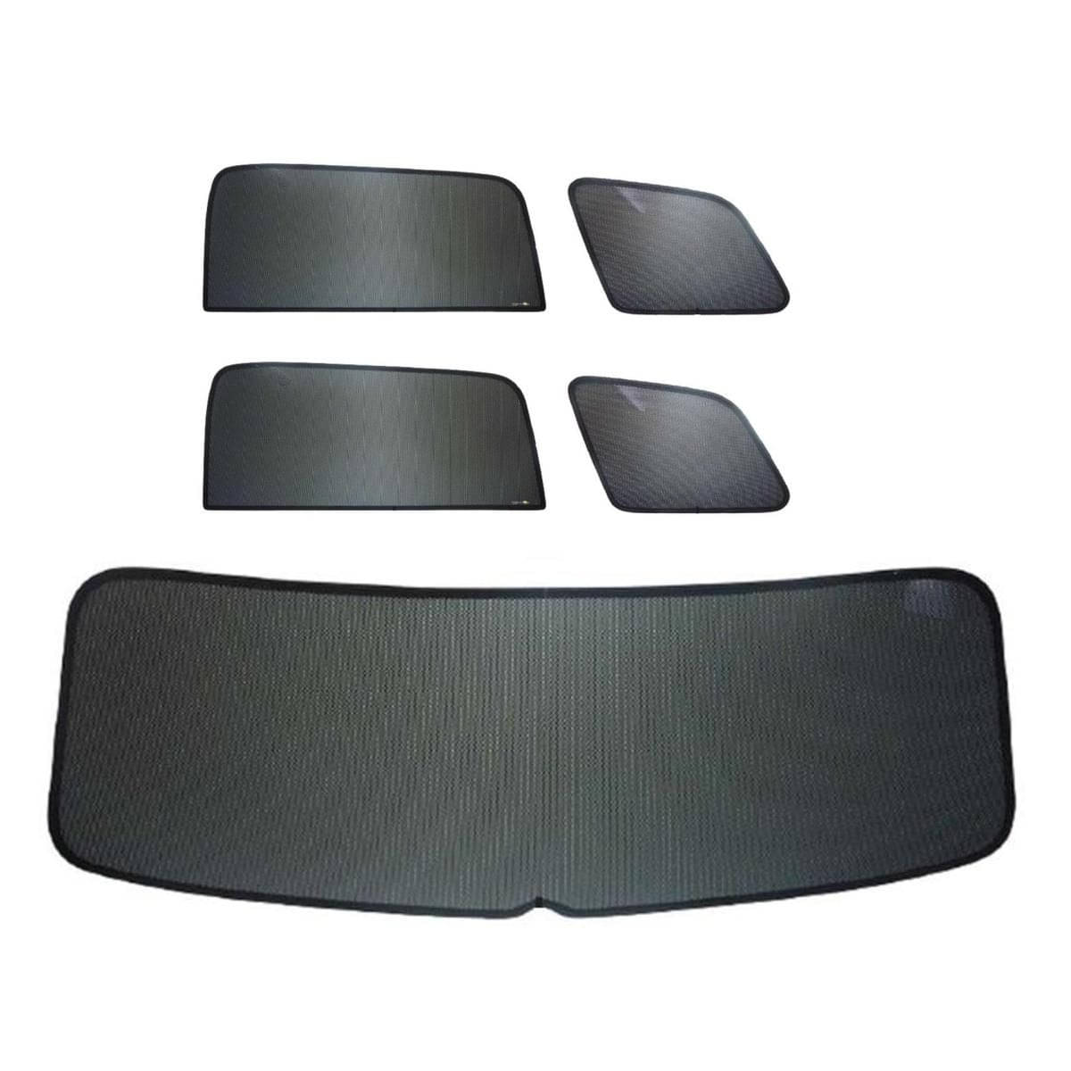 WINDESA SunClip Sonnenschutz - Sichtschutz Skoda Kodiaq I Bj. 2016-2023 Set ABC - sun-10393abc