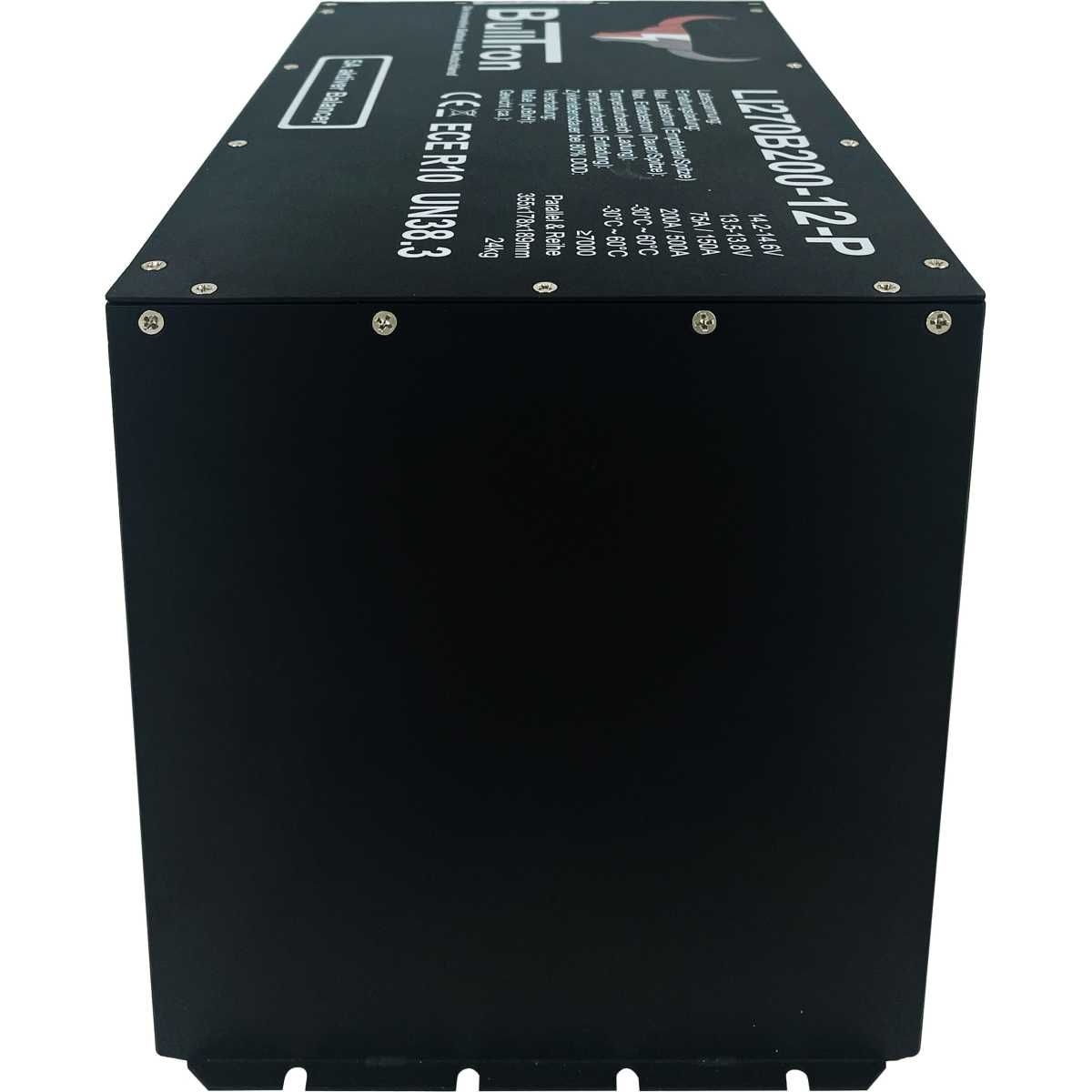 BULLTRON Lithium-Batterie POLAR 270Ah 12V inkl. BMS 200A Dauerstrom - App - LI270B200-12-P